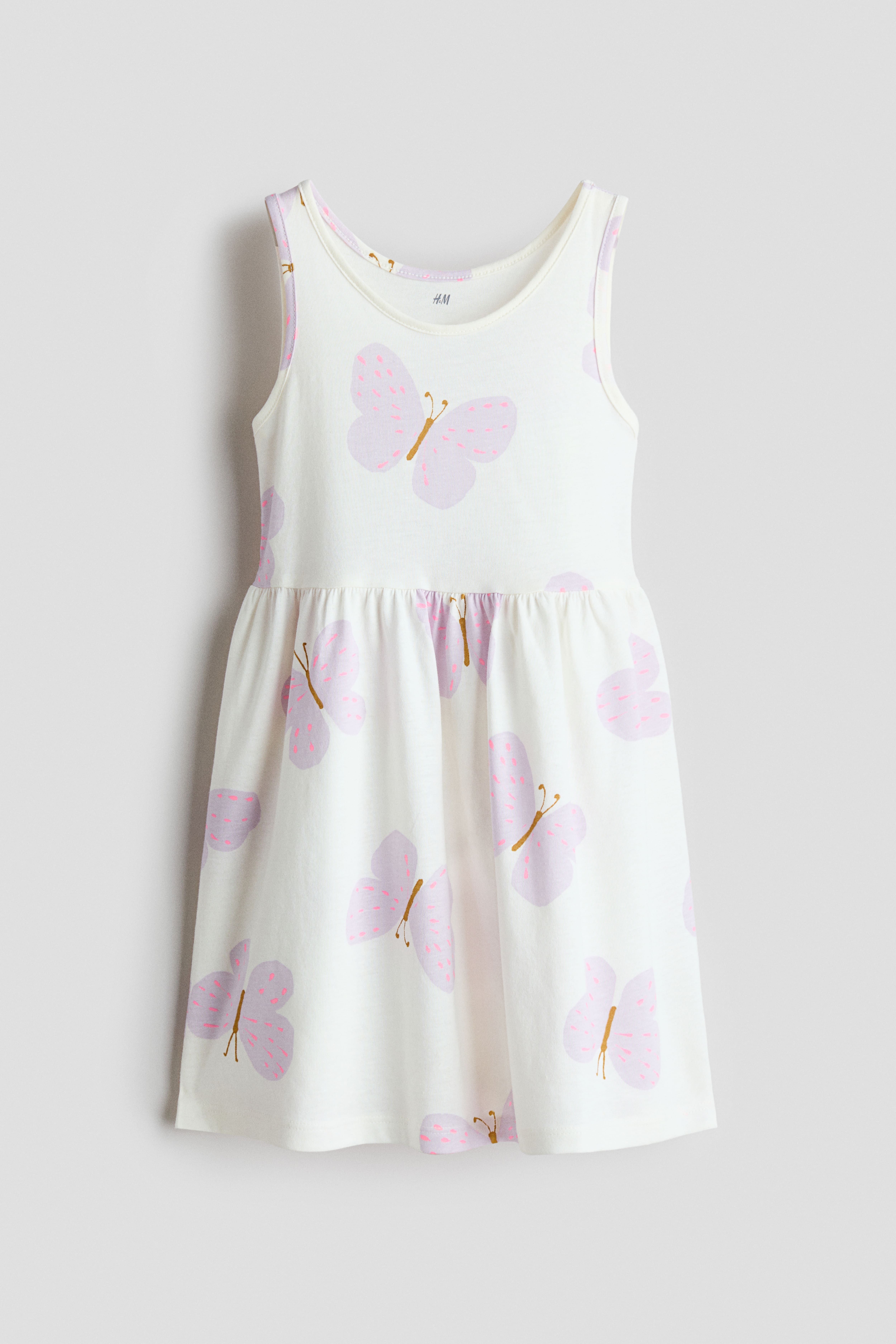 Patterned Cotton Dress
