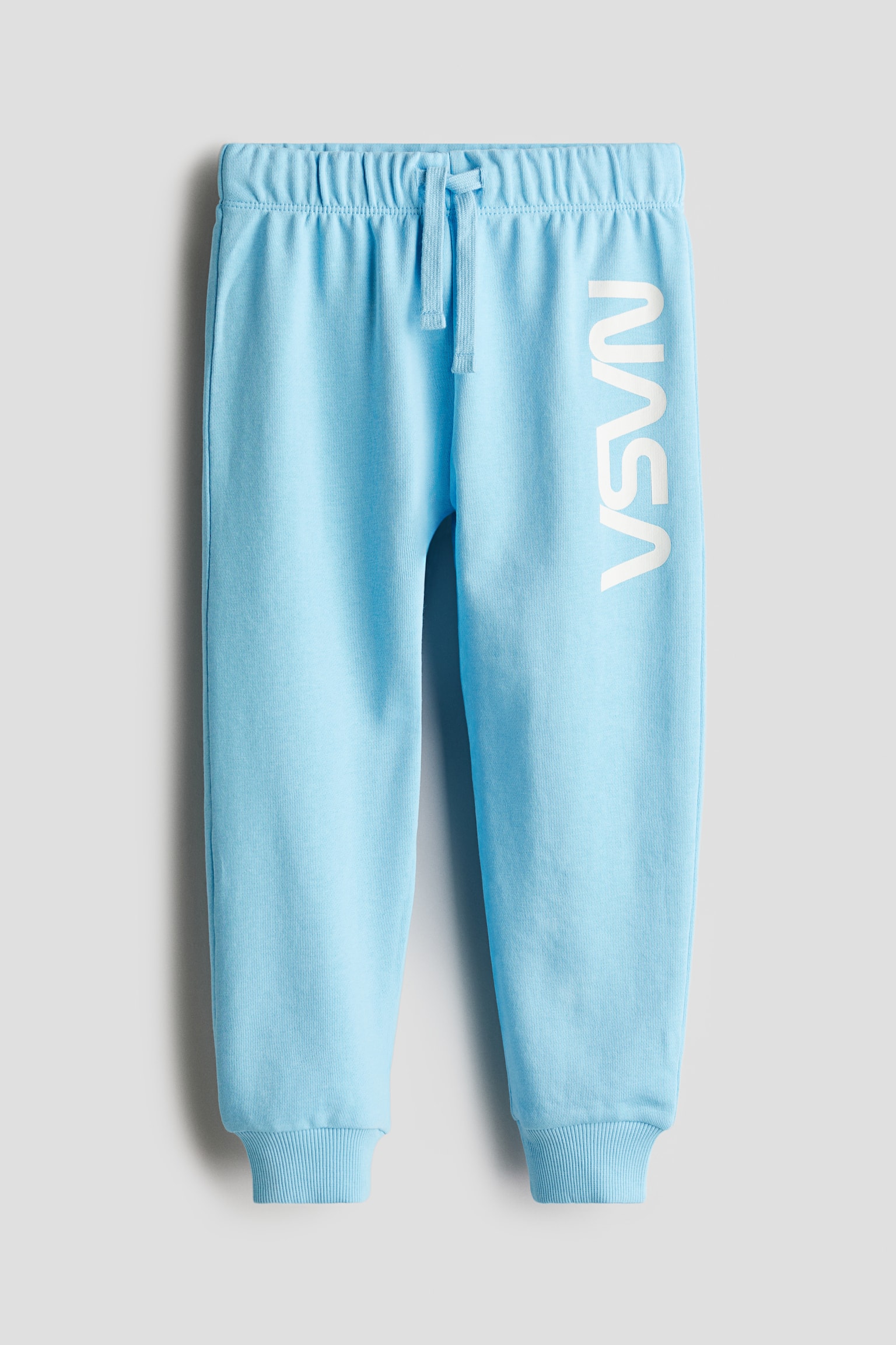 Printed joggers - Light blue/NASA/Light beige/Lions/Dark turquoise/Patterned/Dark blue - 1