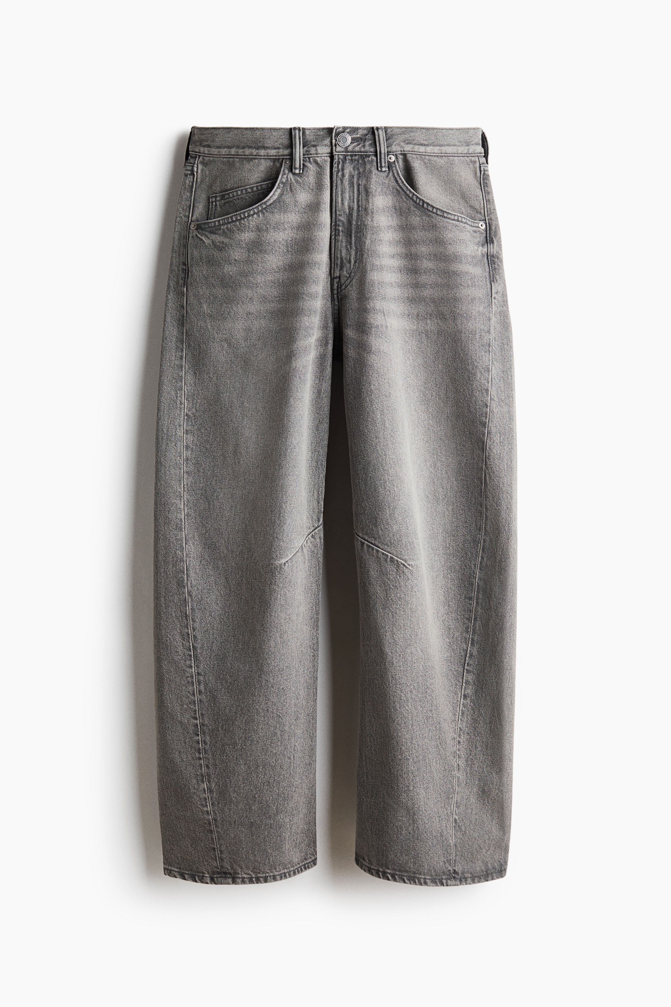 Loose Barrel Jeans - Denim grey/Light denim blue/Denim black