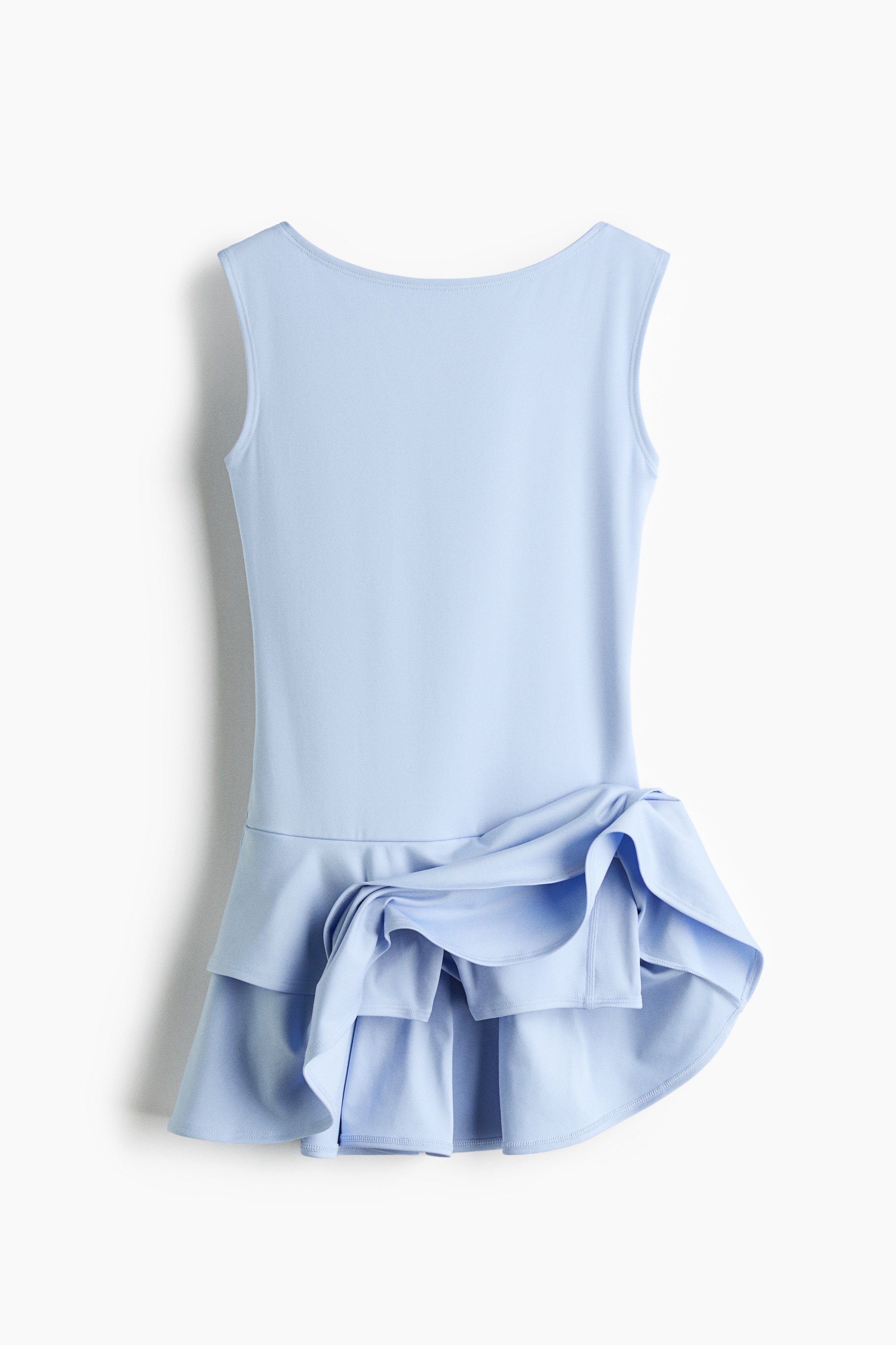 Tennis dress with DryMove™ - Light blue/Navy blue