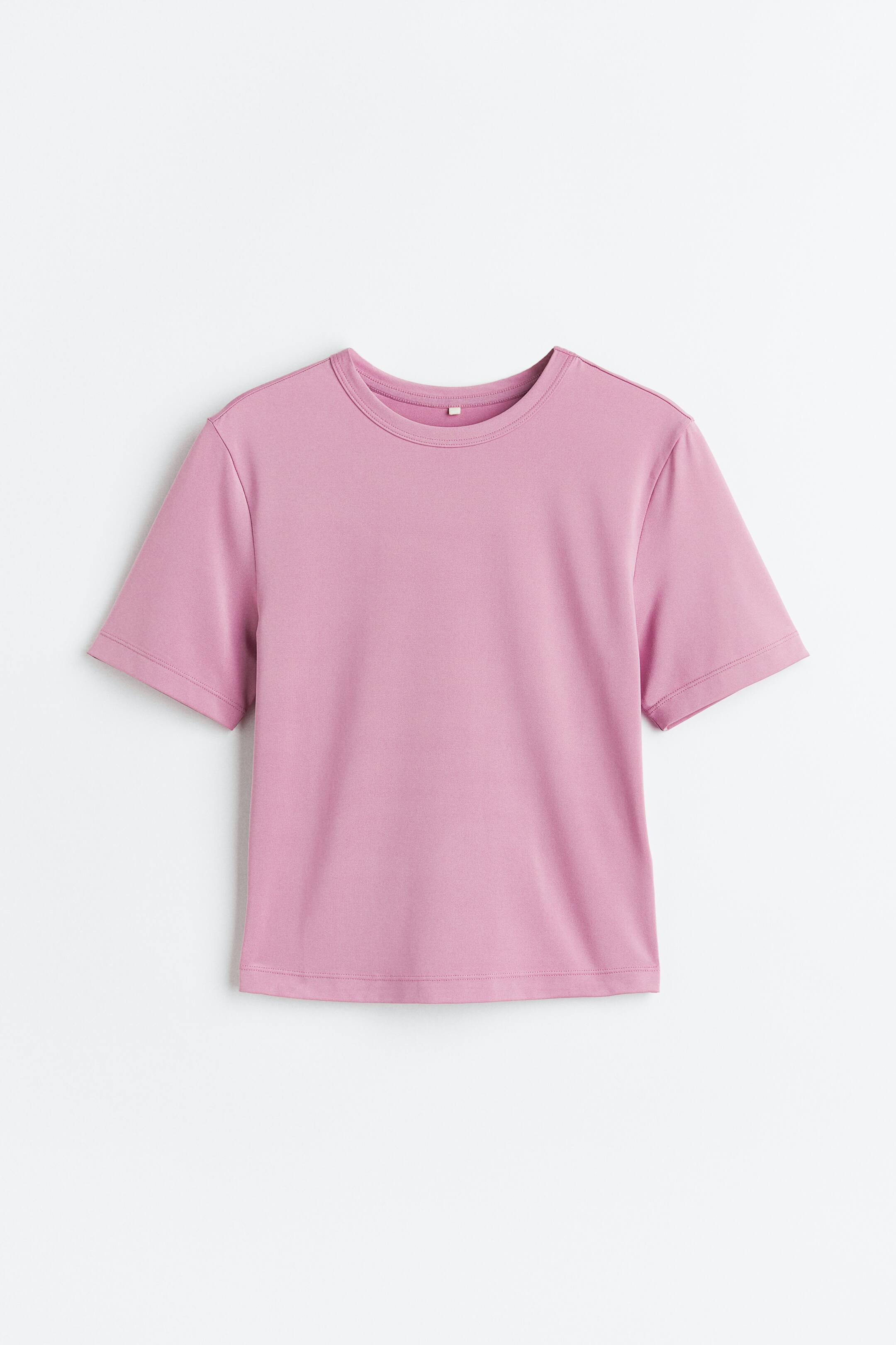 查看大圖: DryMove™短版運動上衣 - 粉紅色 - Ladies | H&M 1