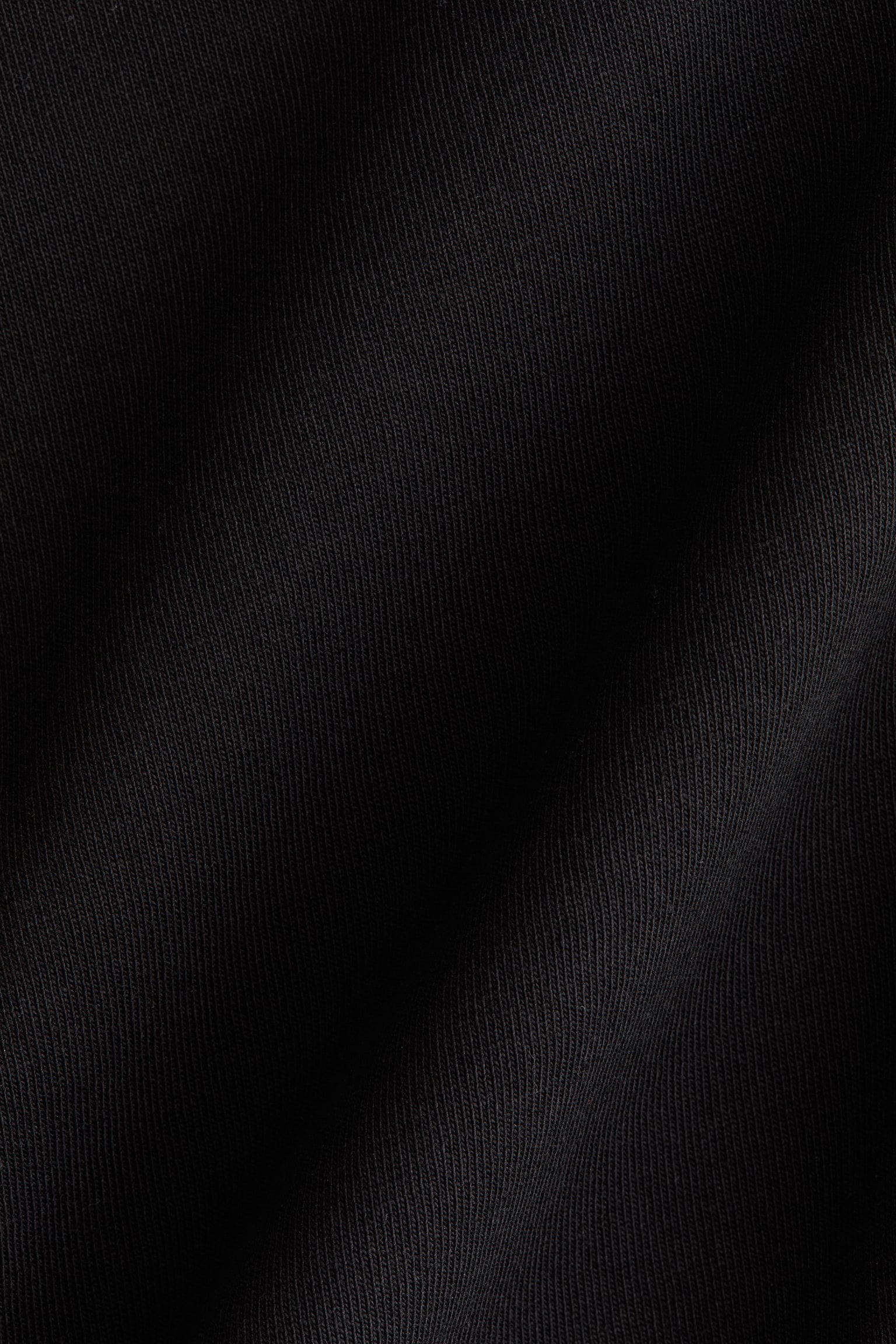 Женская рубашка H&M Mock Turtleneck Cotton, цвет: Чёрный — фото 7