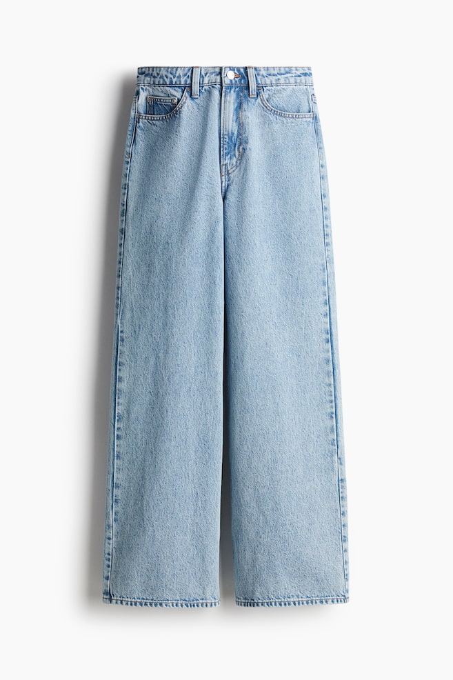 Ava Ultra High Rise Wide Leg Jeans - Light denim blue/Dark brown/Denim blue/Dark denim blue/Washed black/Dark denim blue/Denim blue/Denim blue/Navy denim blue/Dark denim blue/Dark denim blue/White/Denim gray/Light denim blue/Dark denim blue/Denim blue/Dark gray/Light denim blue/Black/Denim blue/Light denim blue - 1
