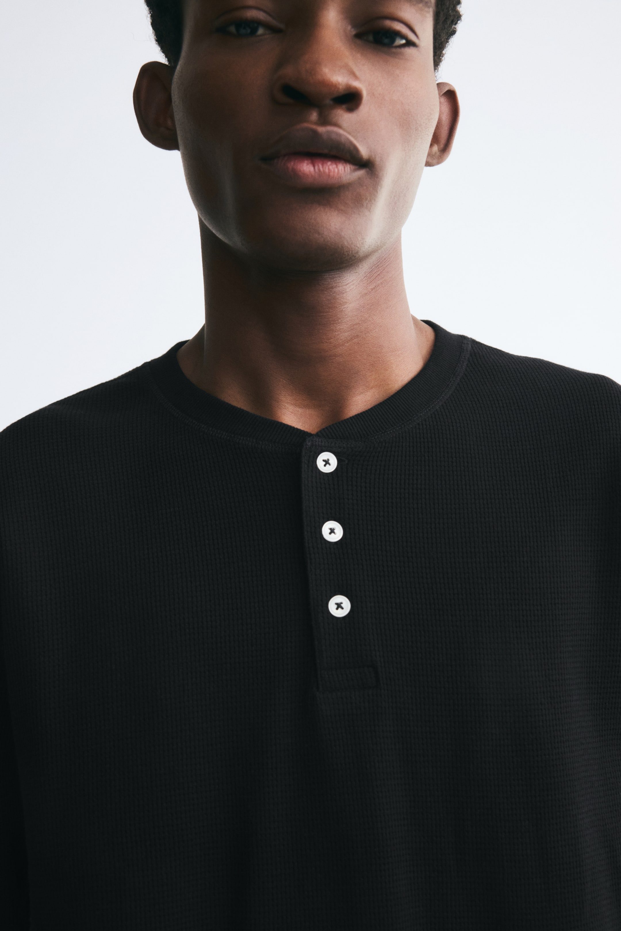 2-Piece Waffled Loungewear Set