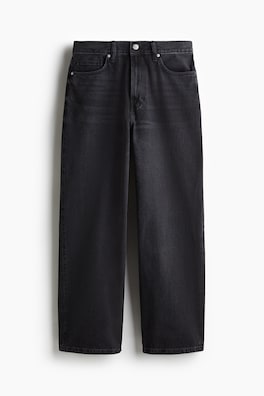 スーパーバギーデニム - デニムブラック - Men | H&M JP