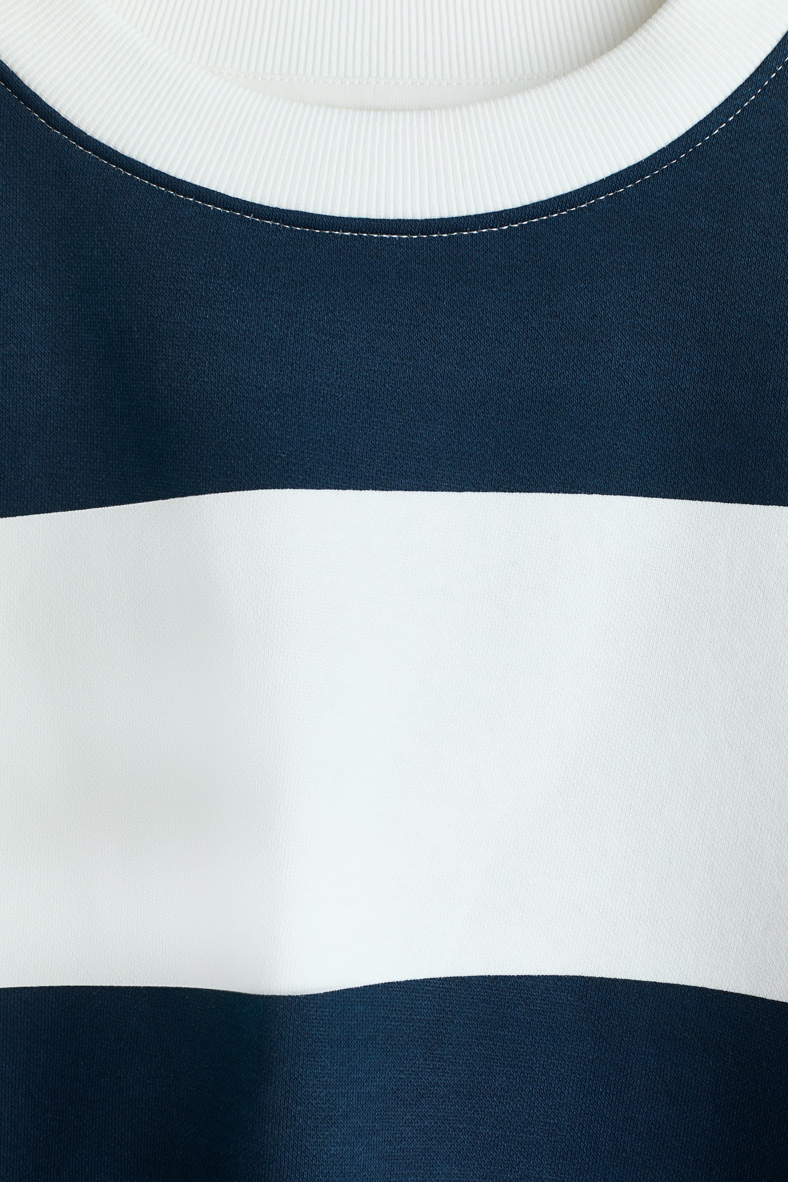 Sweatshirt - Navy blue/Striped/Mint green/Grey/Dark beige marl/Black/Beige - 2