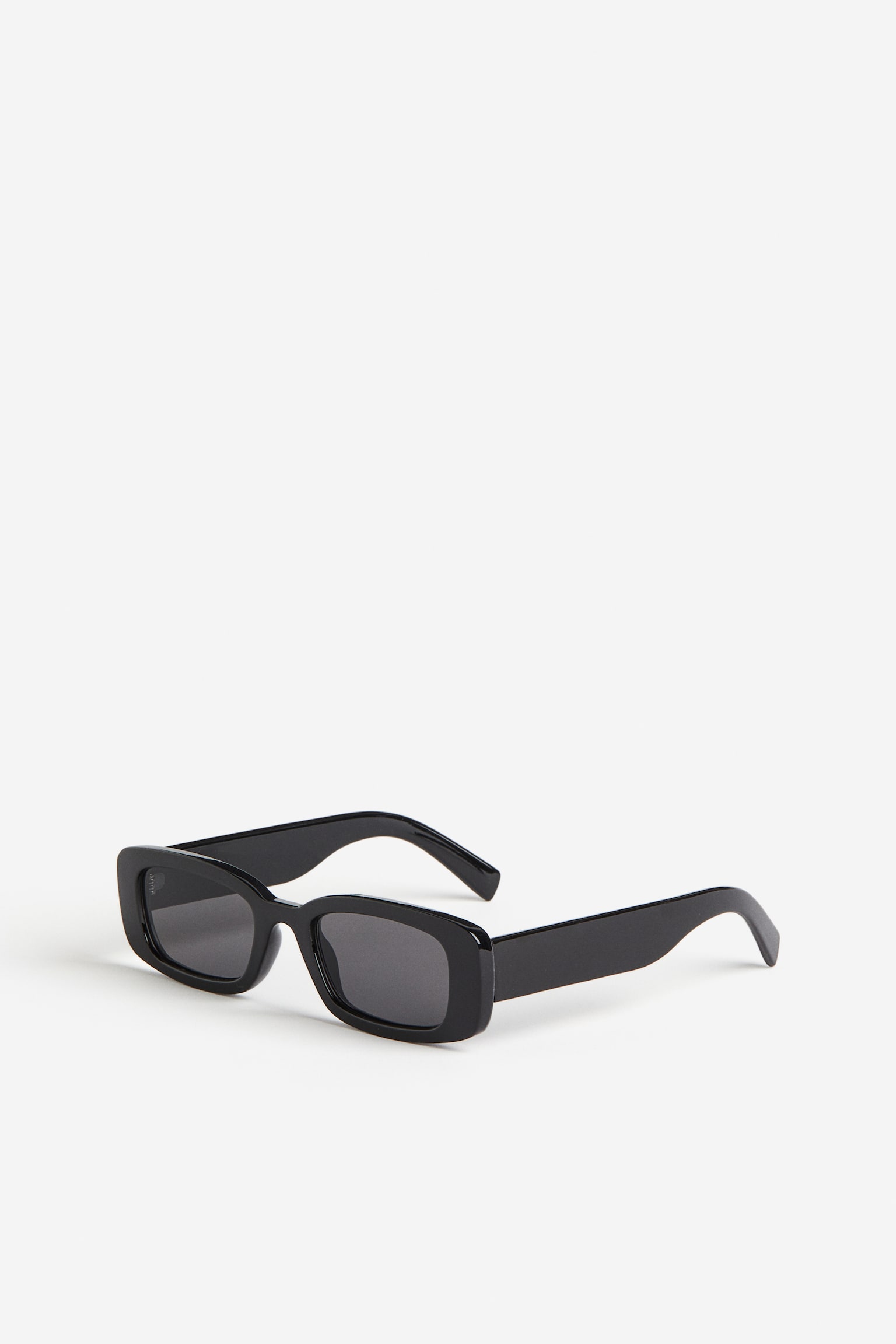 Rectangular sunglasses - Black - 2