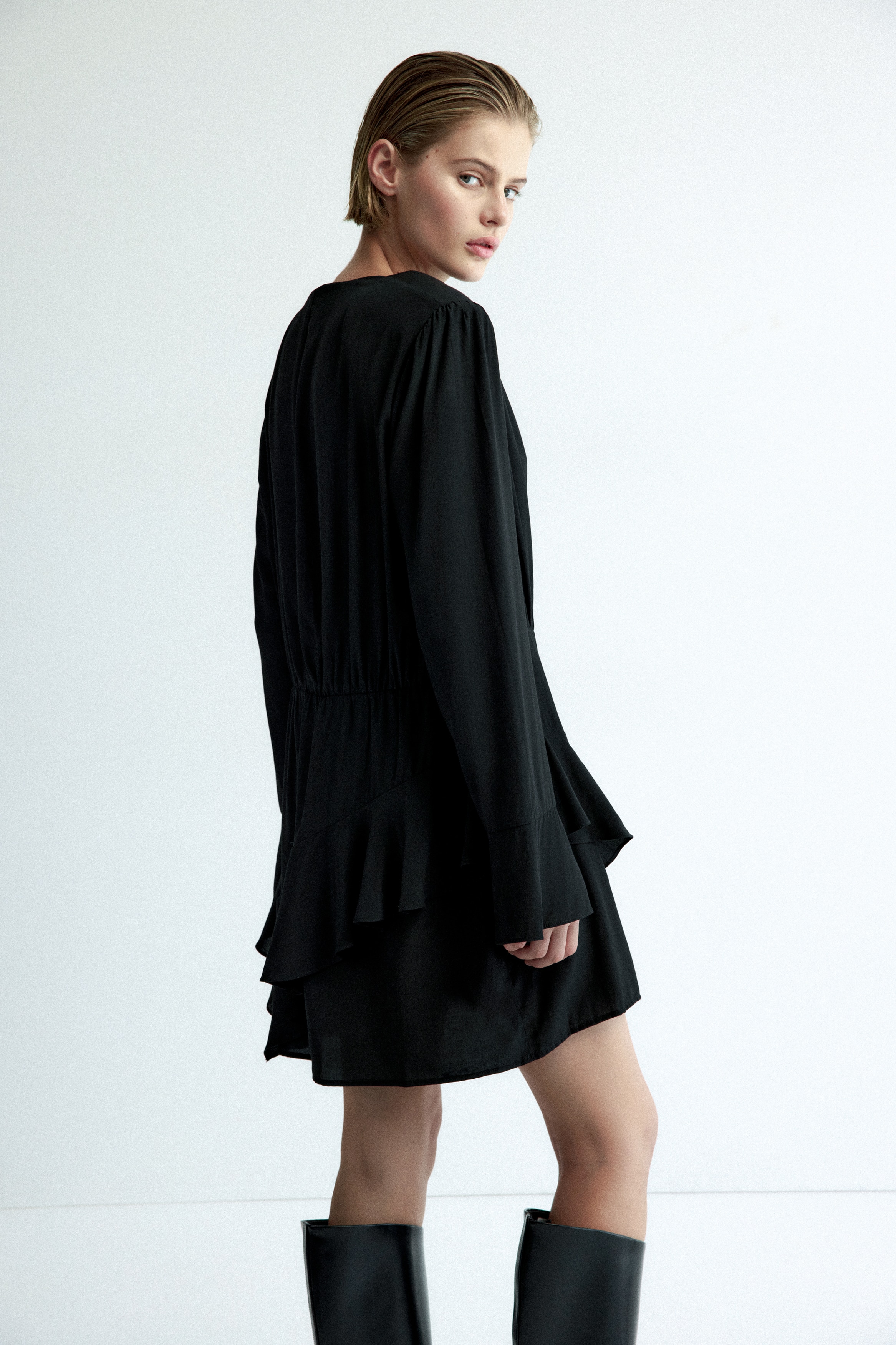 meshki off shoulder dress Solstice Crochet Knit Maxi / Ivory | No closure gives it One @anthropologie party dress mens-shoes Color:Carnation