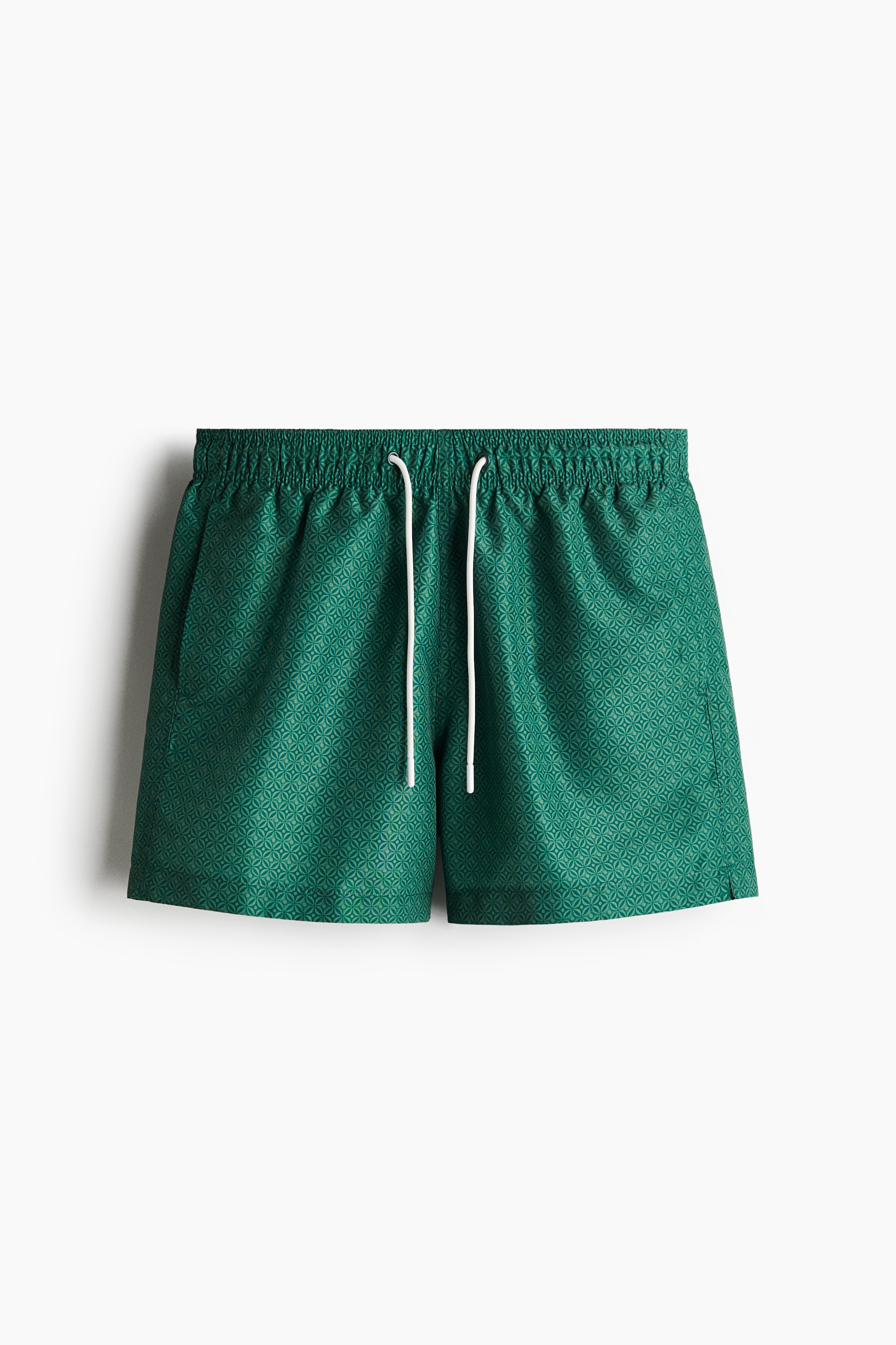 Short de bain à motif - Vert/motif/Bleu foncé/motif/Vert/motif