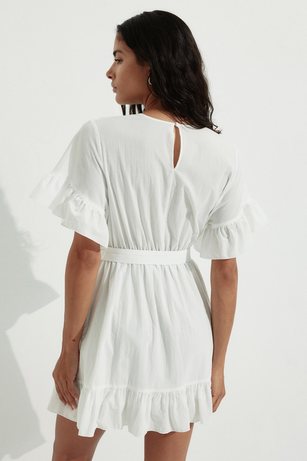Ruffle-Trimmed Dress - image 3