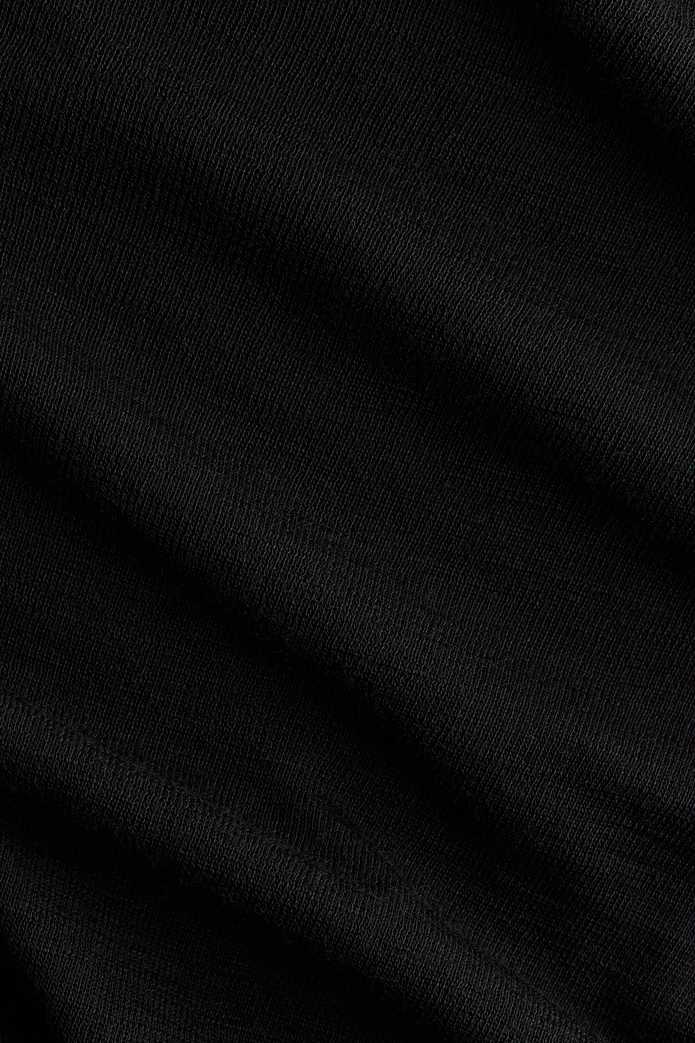 One-shoulder wool top