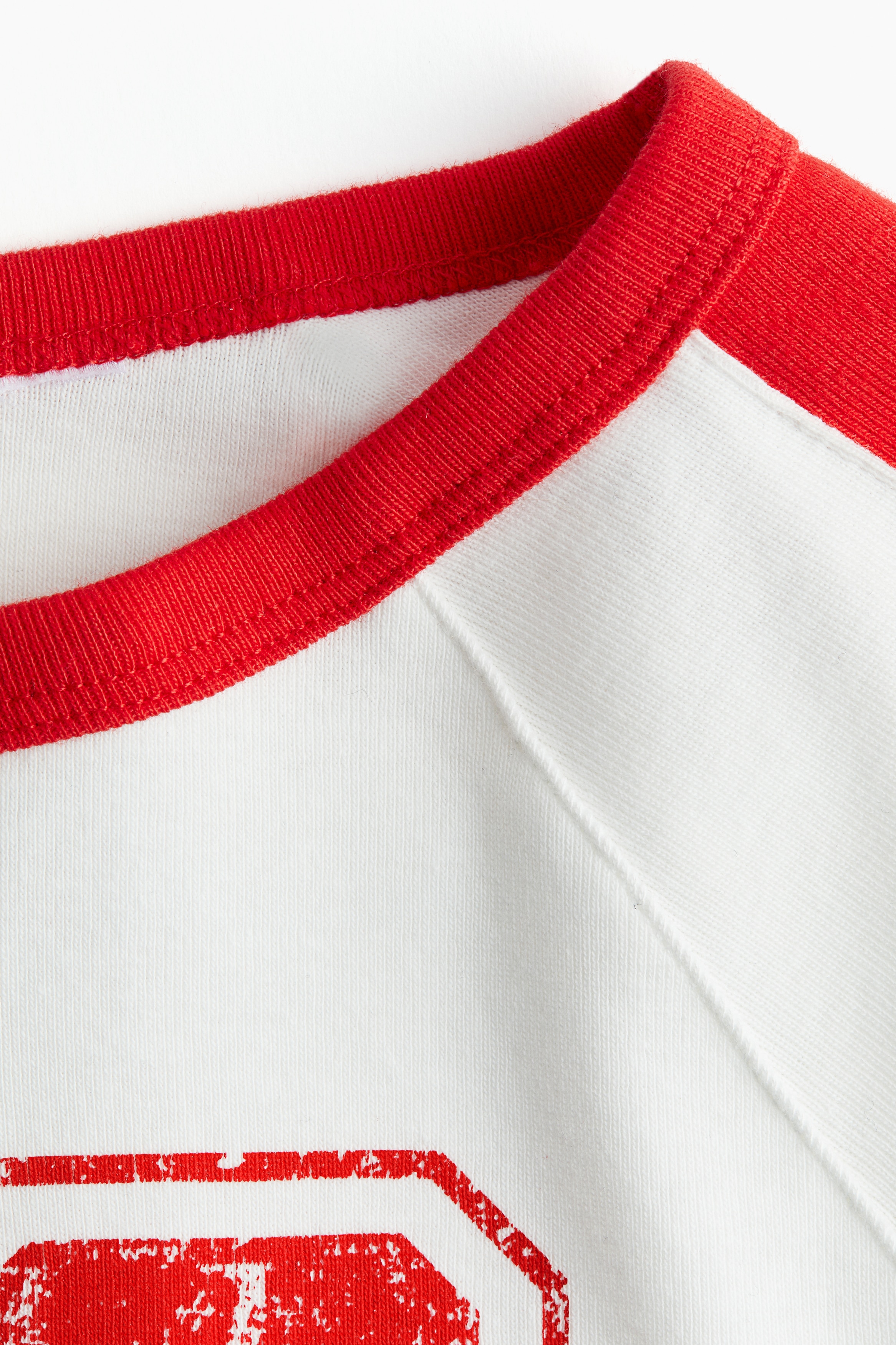 Women's White/28 Short Printed T-Shirt | H&M CA