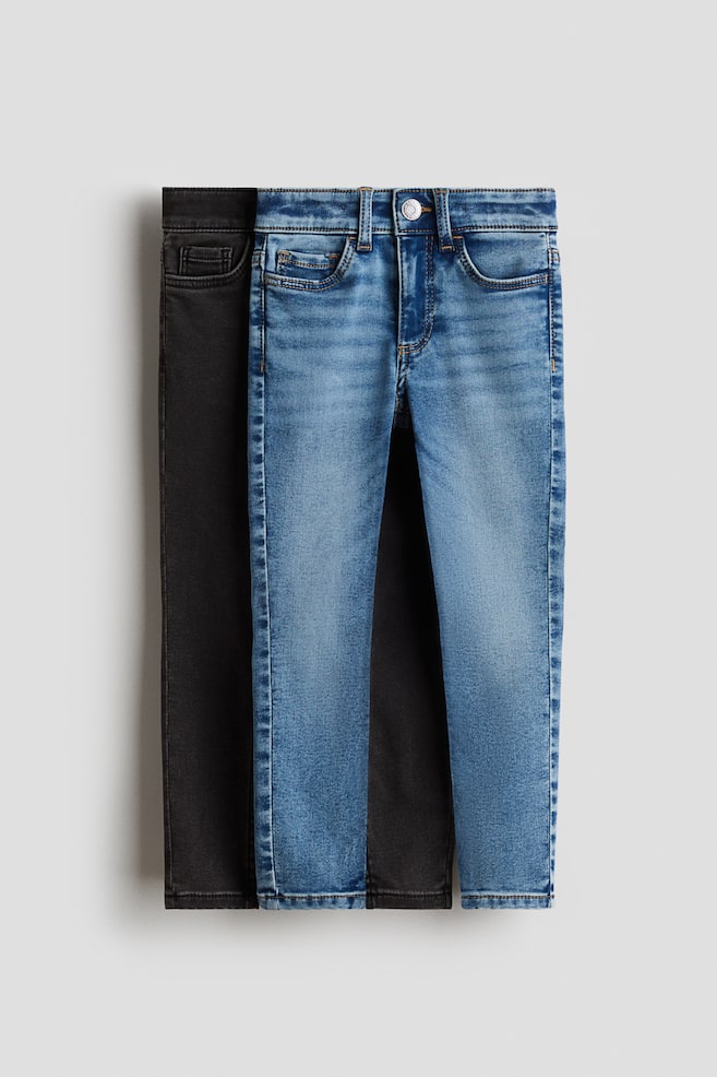 Jeans morbidissimi Skinny Fit 2 pezzi - Blu denim/nero denim/Blu denim scuro/nero denim/Blu denim/blu denim scuro/Blu denim/blu denim chiaro - 1