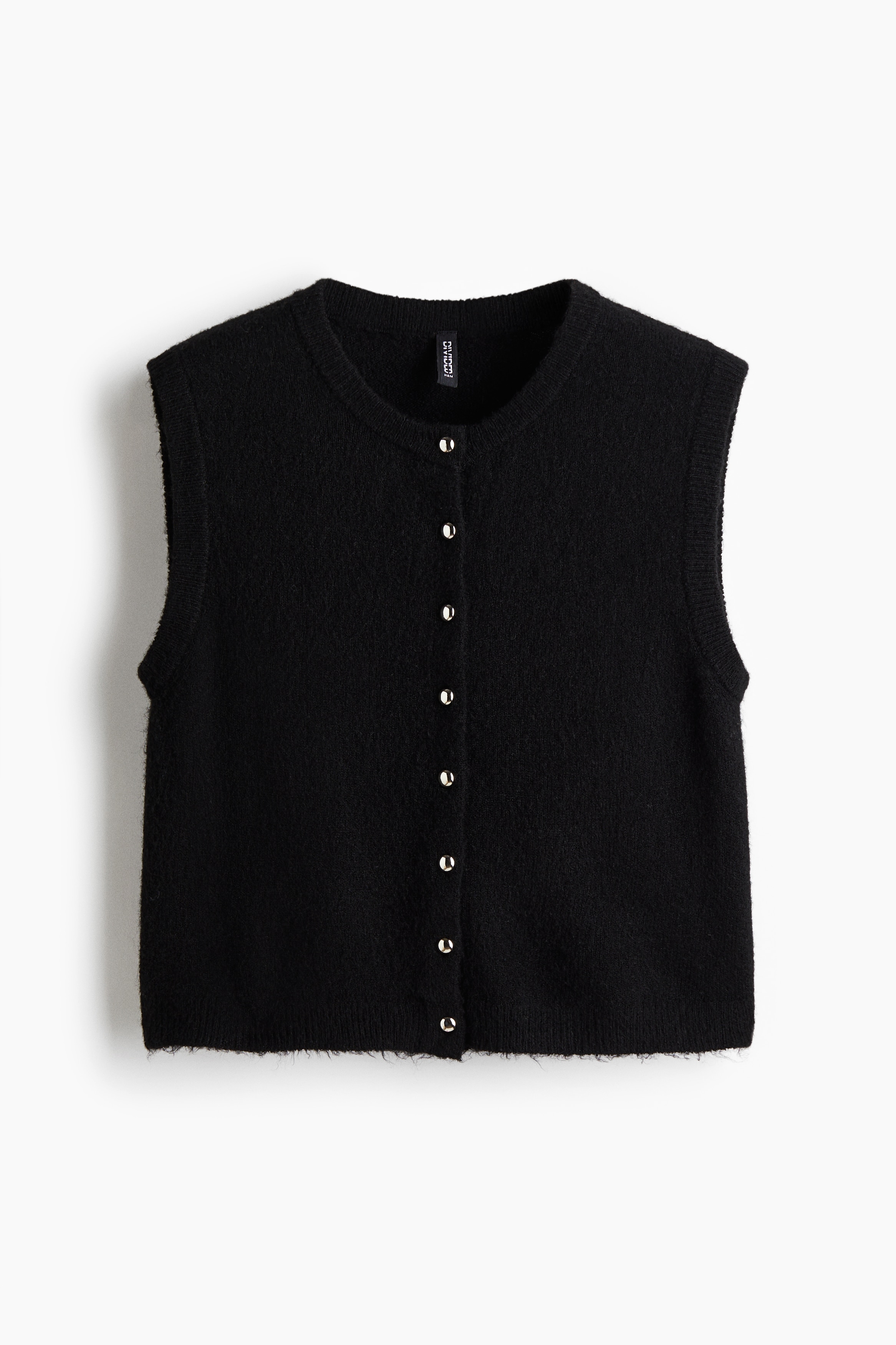 Knit Vest - Black - Ladies | H&M US