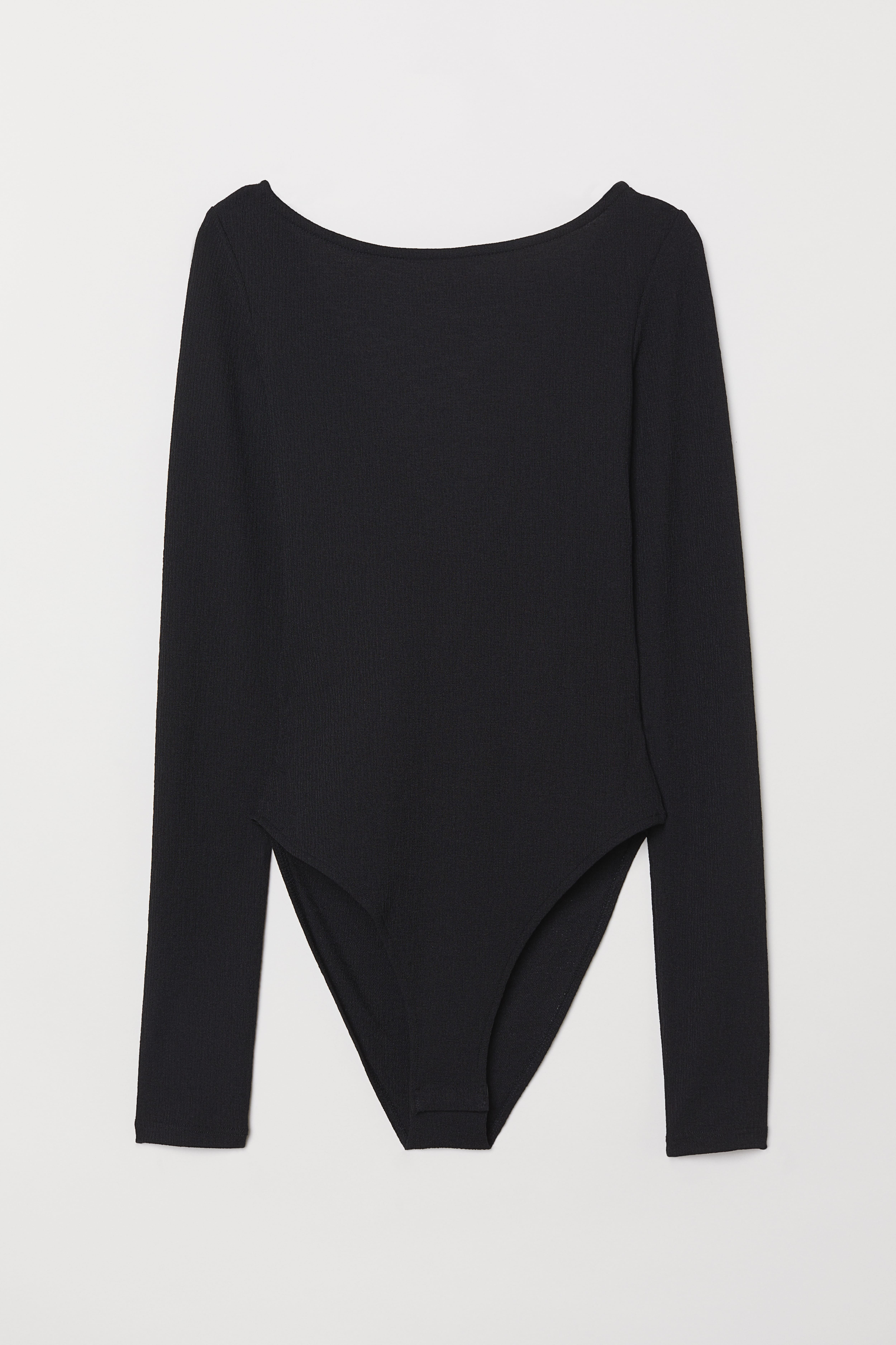 NWT ATM shops Knot-Detail Bodysuit Black M