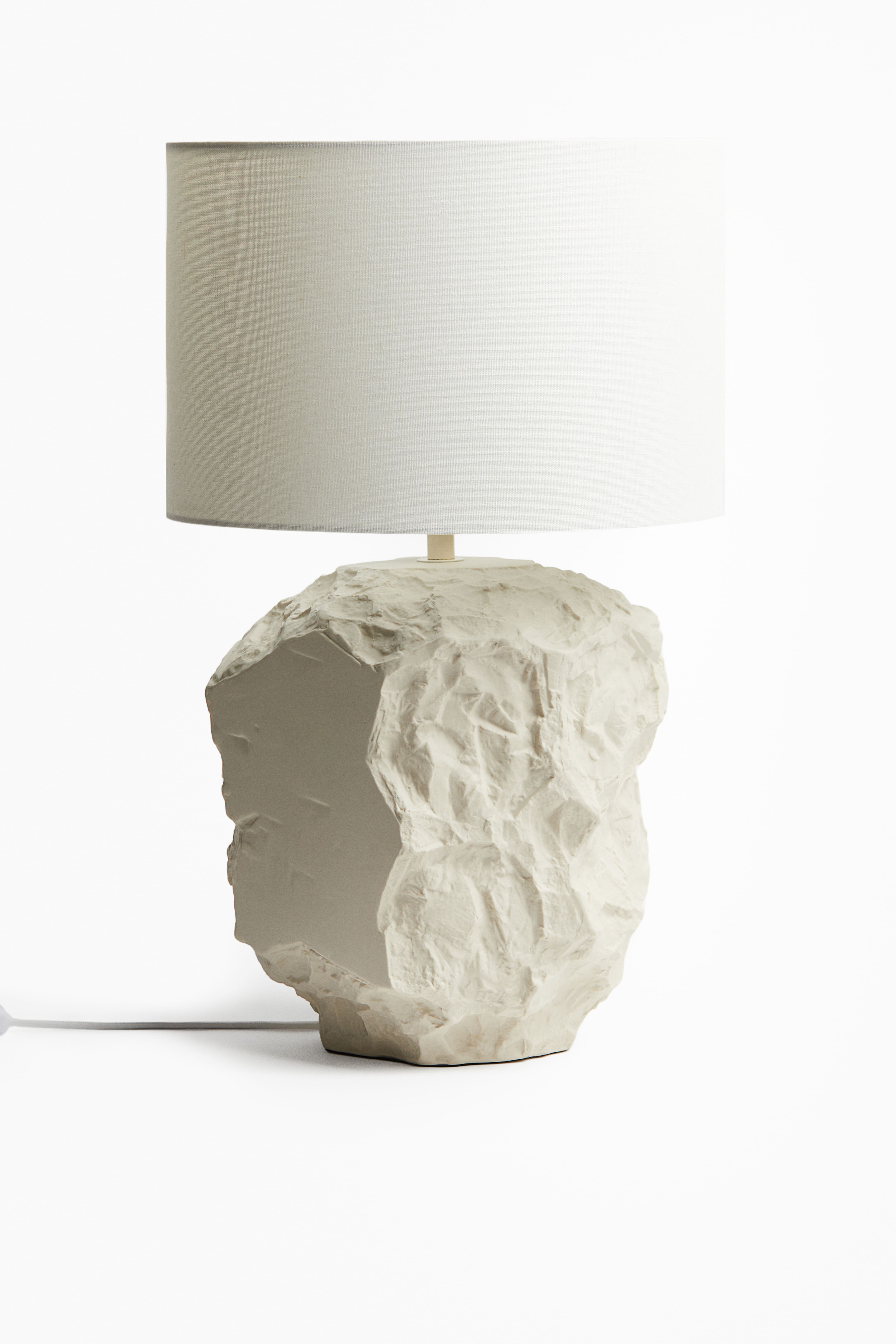 HM Stoneware table lamp