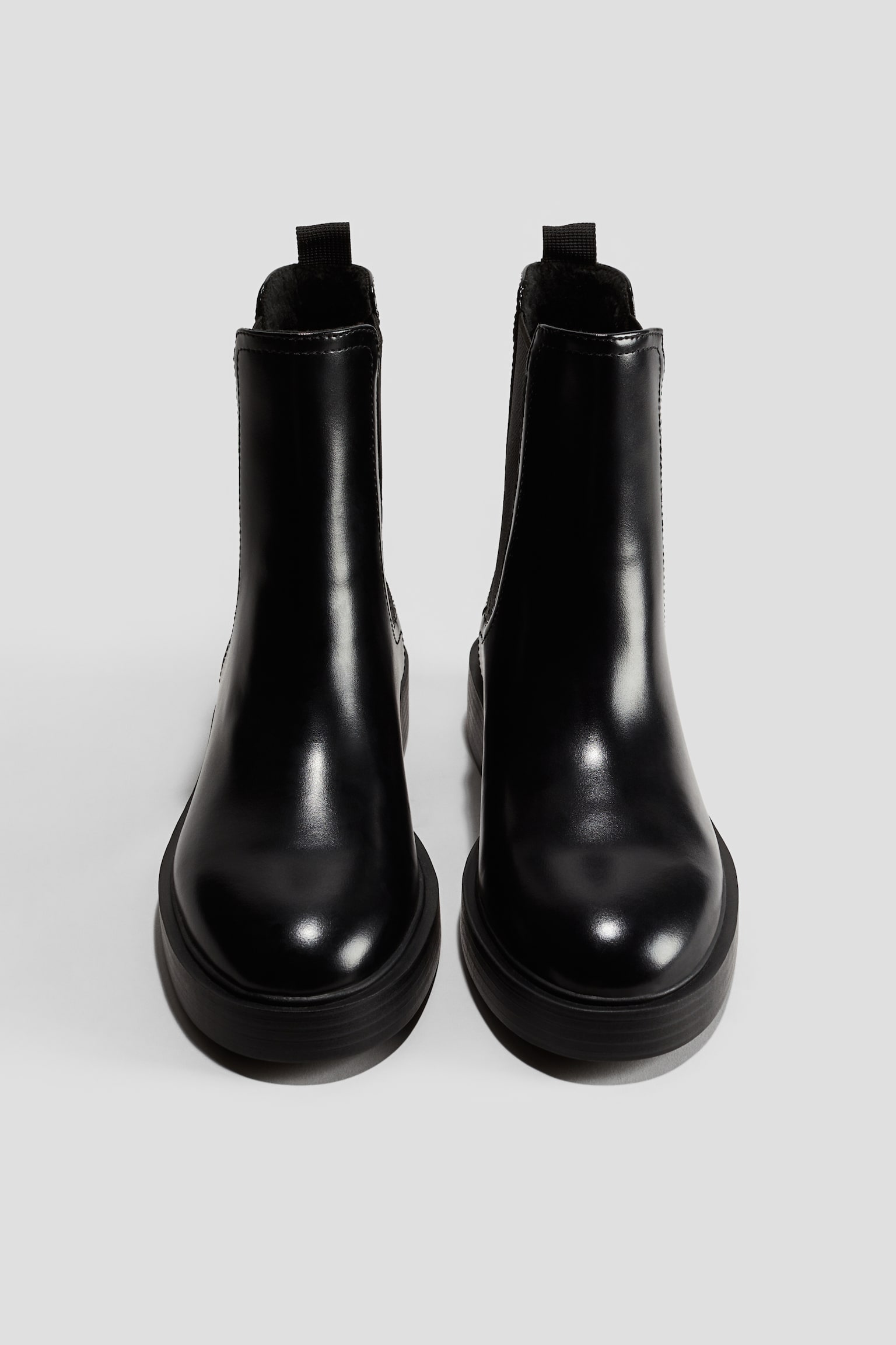 Chelsea boots - Black/Beige - 2