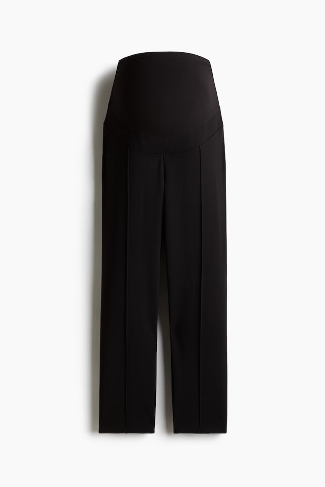 MAMA Pantalón con raya - Negro - 1