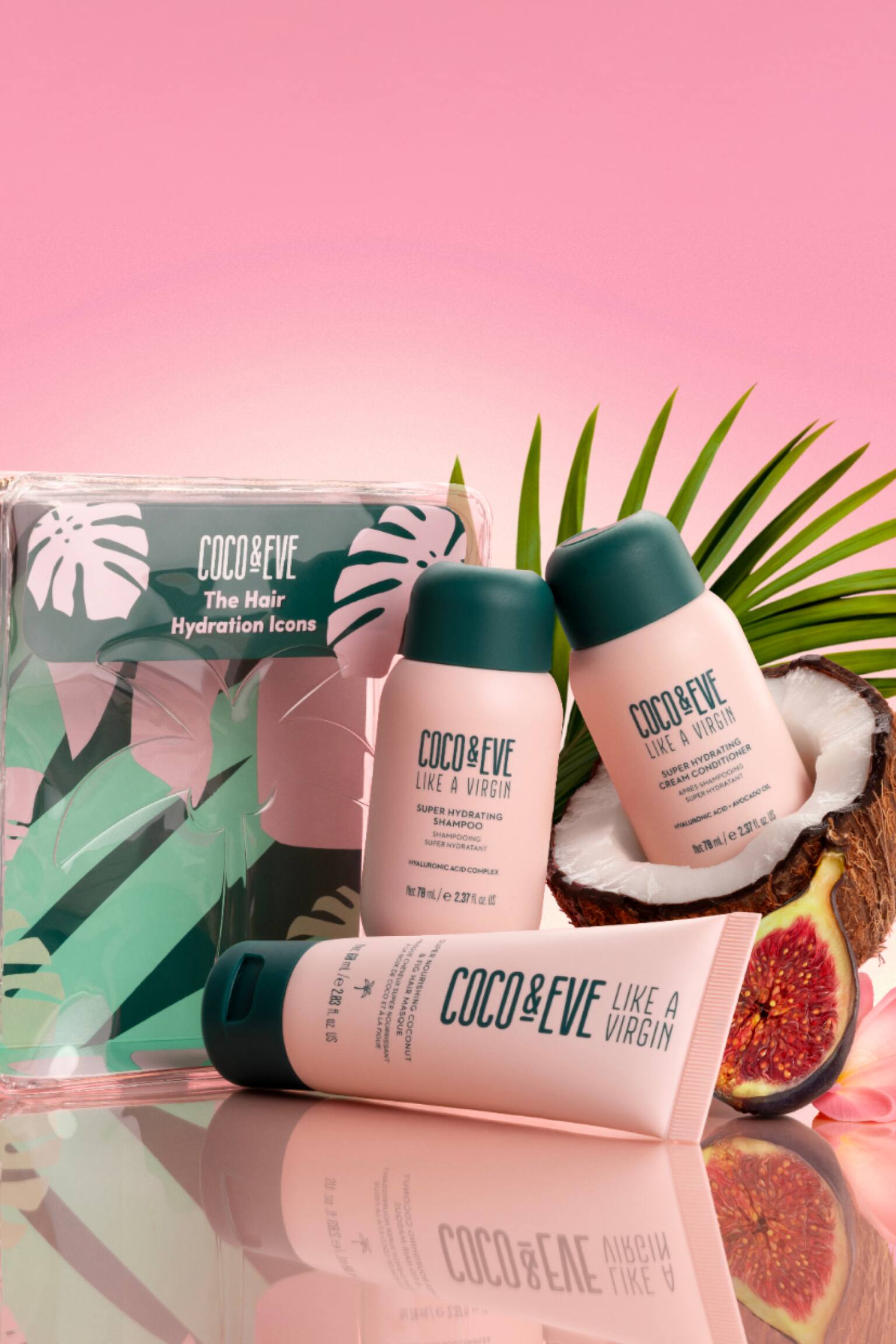 Hair Hydration Icons Set - Hydration Icons - 2