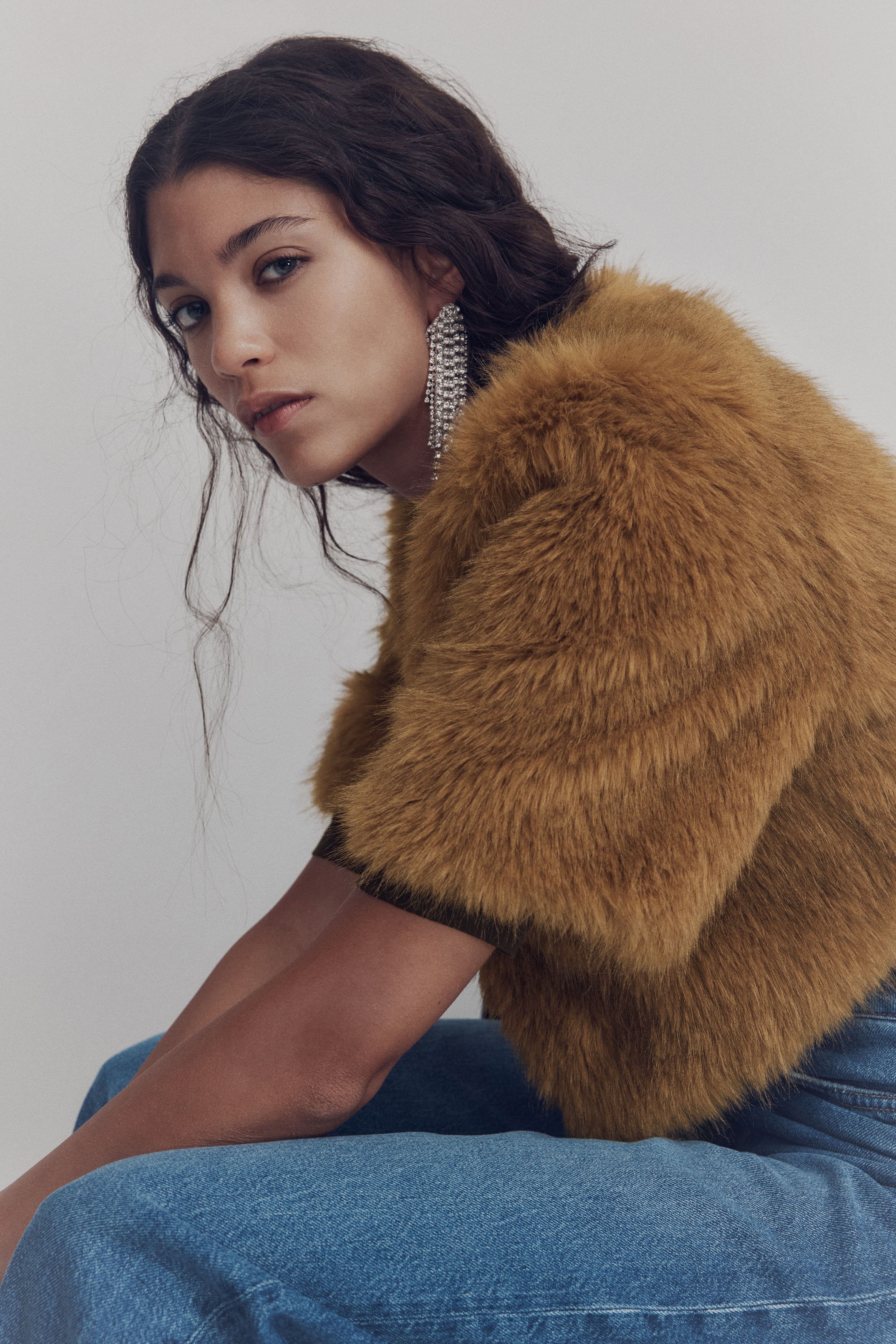 Giubbotto corto - Beige scuro