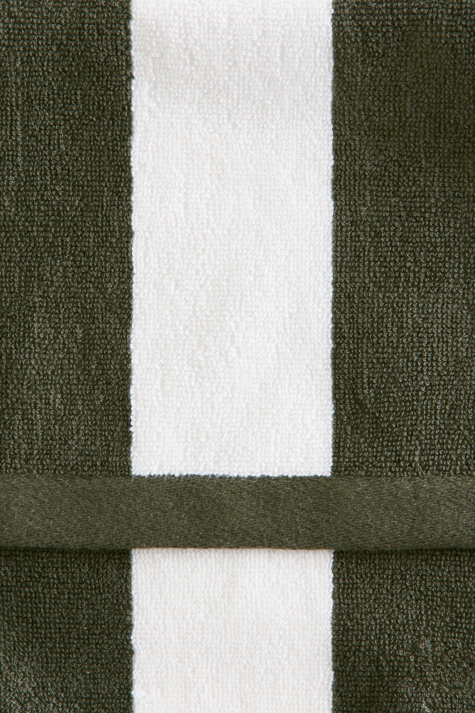 Stribet gæstehåndklæde i bomuldsfrotté - Mørk kakigrøn/Stribet/Lys muldvarpegrå/Stribet/Mørkebrun/Stribet/Marineblå/Stribet/Støvet grøn/Stribet/Gammelrosa/Stribet/Lys kakigrøn/Stribet/Vinrød/Stribet/Sort/Stribet/Grå/Stribet/Salviegrøn/Stribet/Støvet lyseblå/Stribet/Støvet brun/Stribet - 5