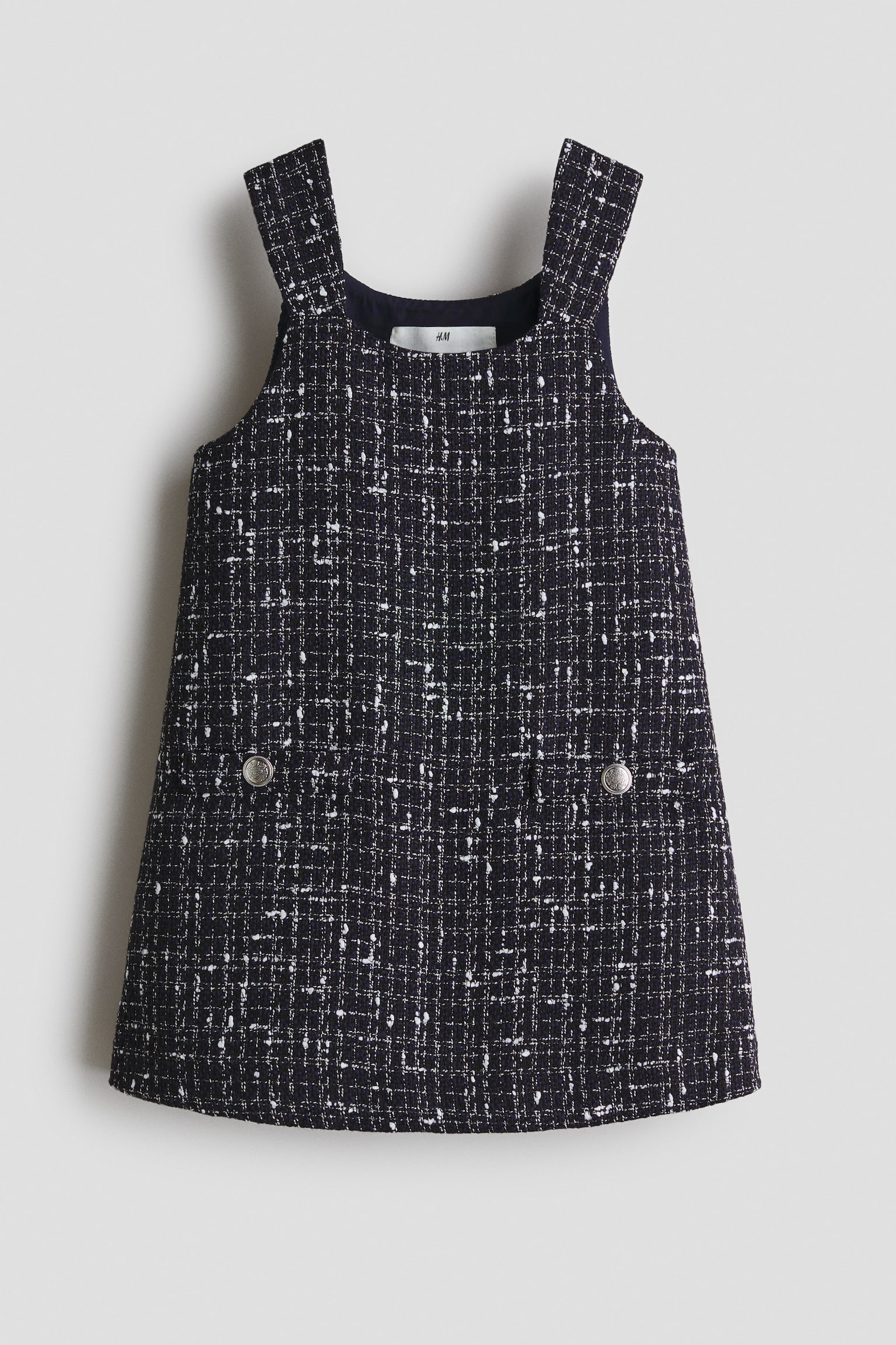 ブークレシフトドレス - ネイビーブルー/ホワイト／ドット - 1