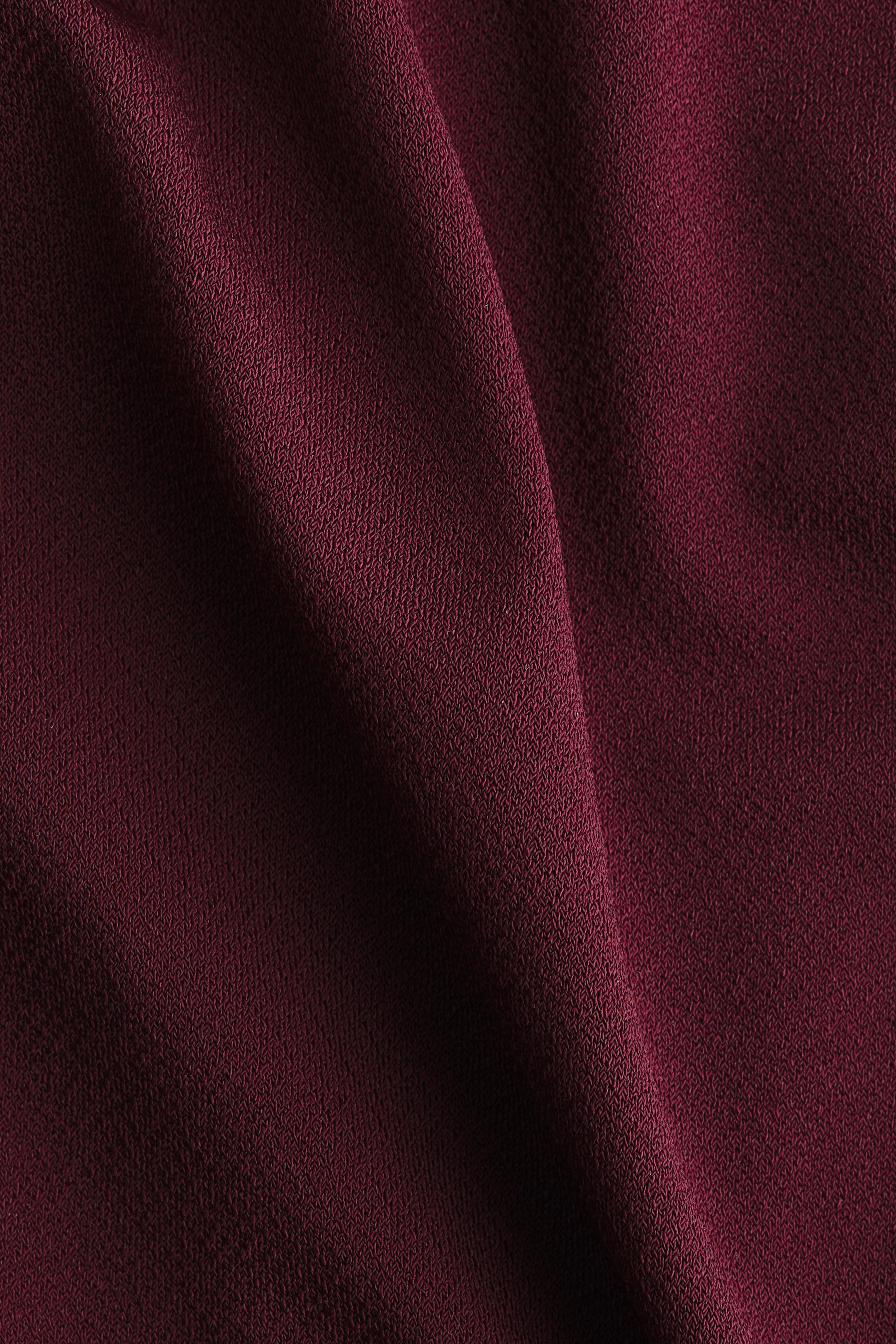 拡大画像を表示: タイディテールトップス - バーガンディ - レディース | H&M JP 2