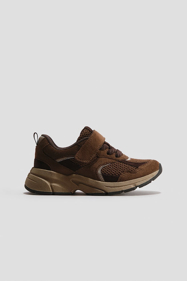Sneaker - Braun/Cremefarben/Beige/Colourblocking - 1
