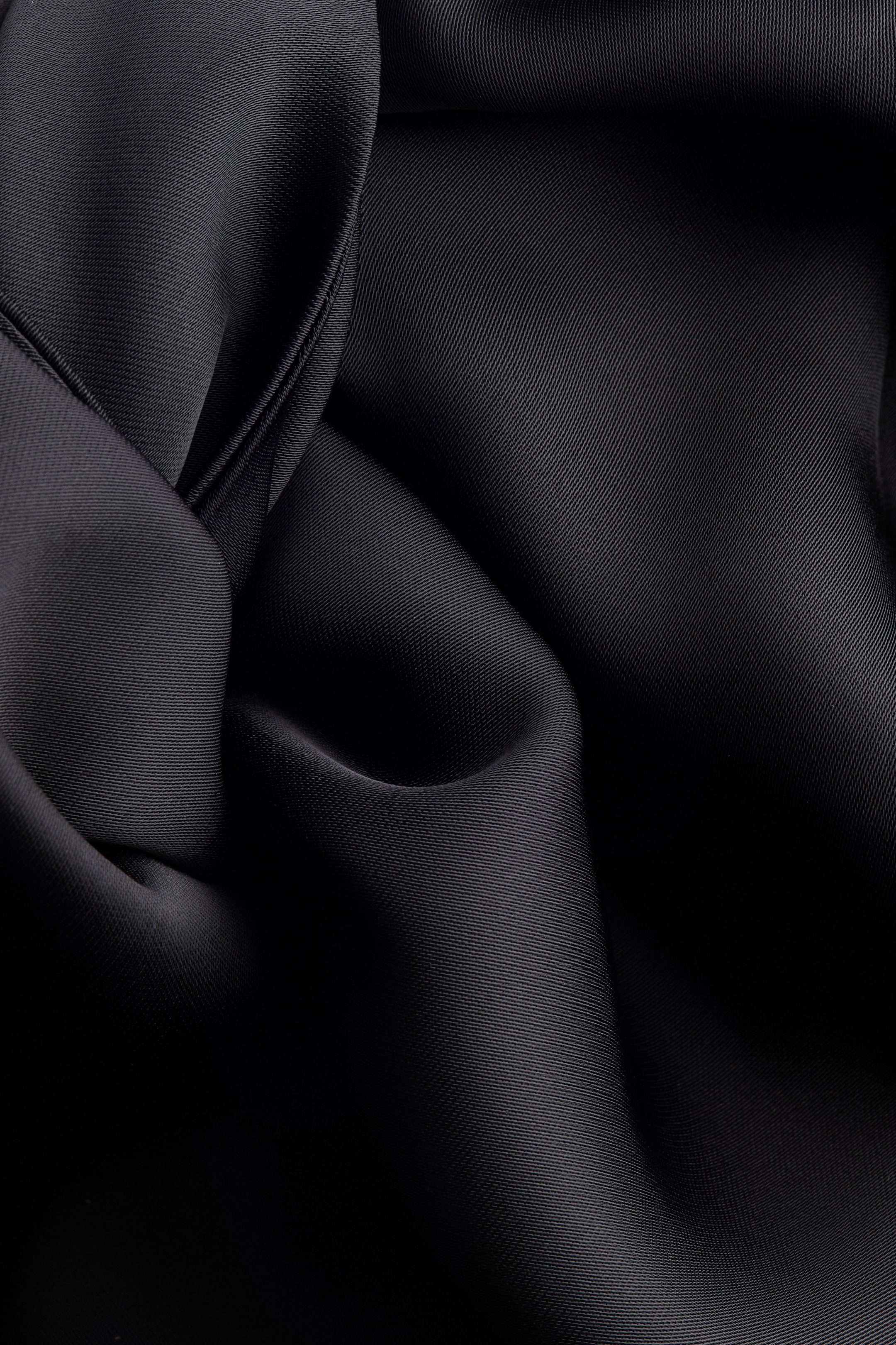 Cowl-Neck Satin Dress