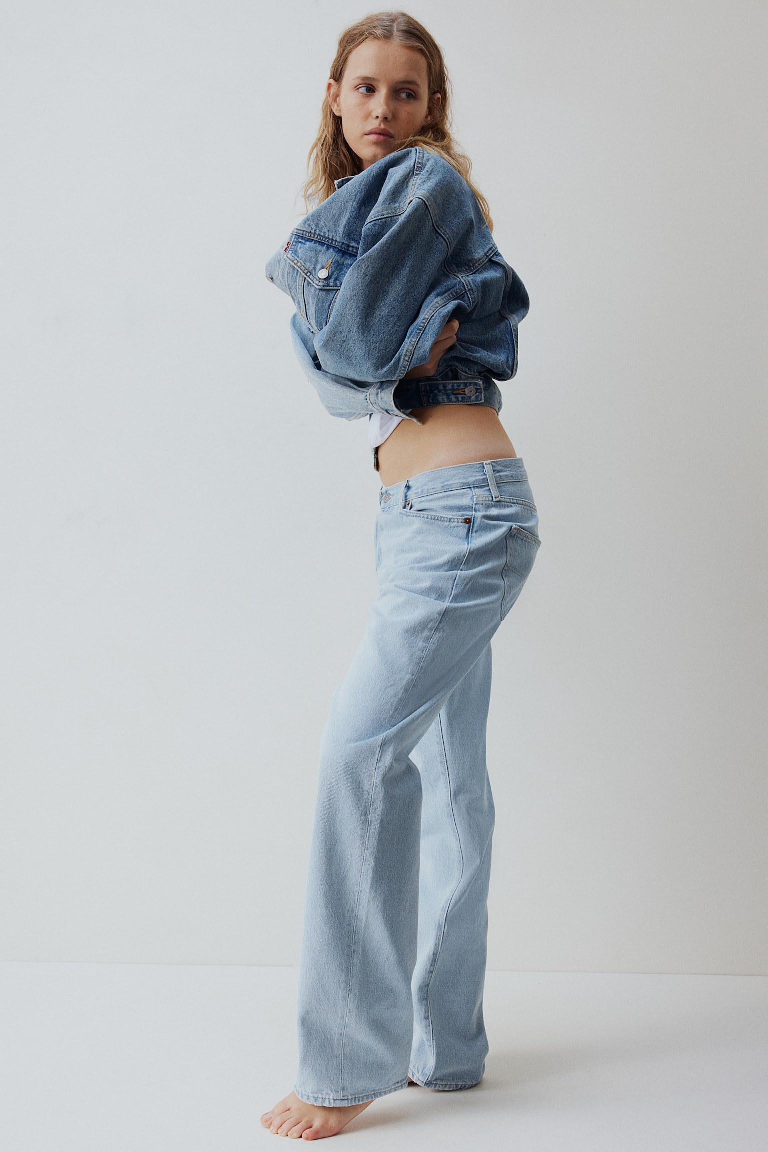 501® '90s Jeans - Light Indigo - Worn In - 4