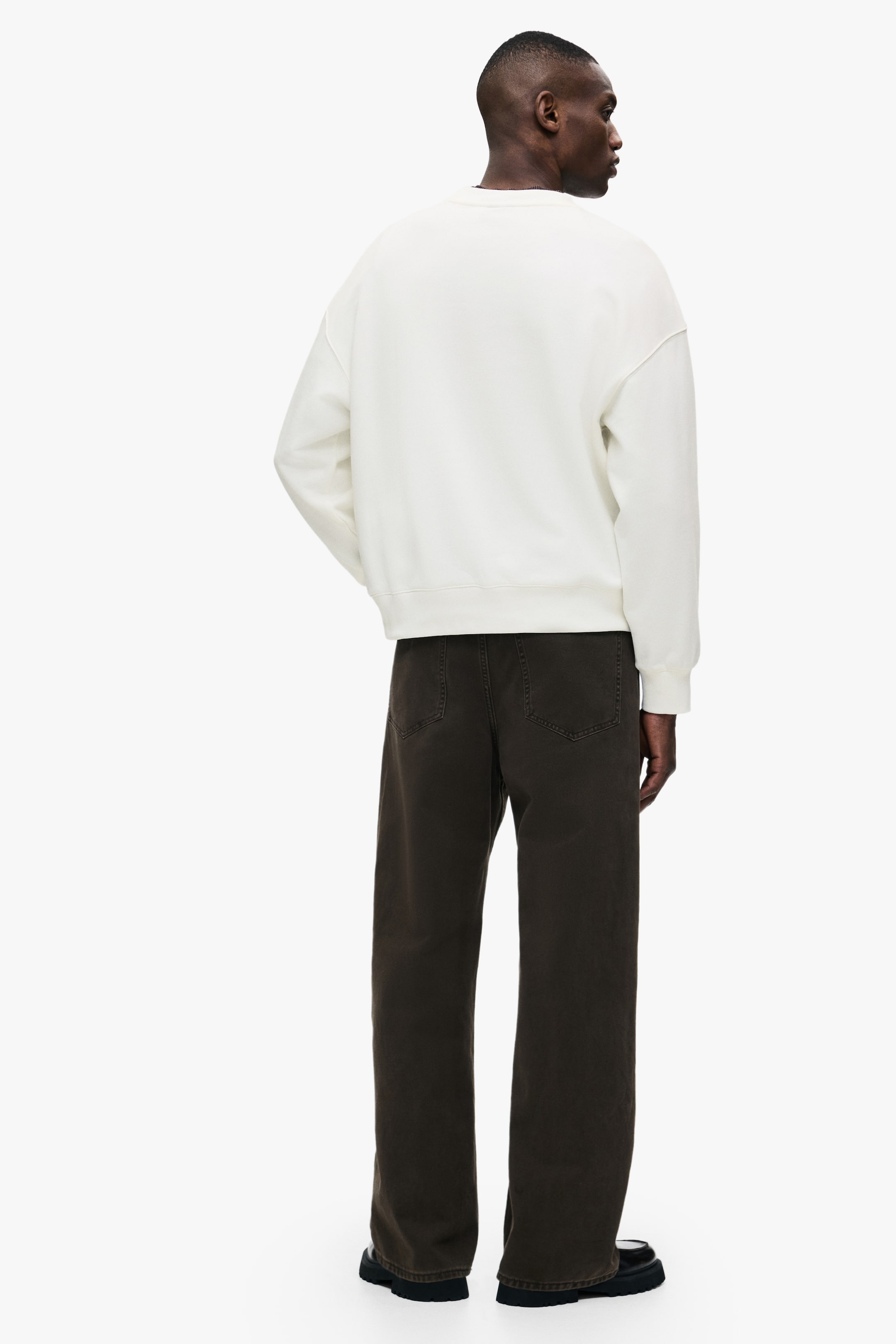 查看大圖: 加大碼圖案運動衫 - Cream/The British Museum - Men | H&M HK 5