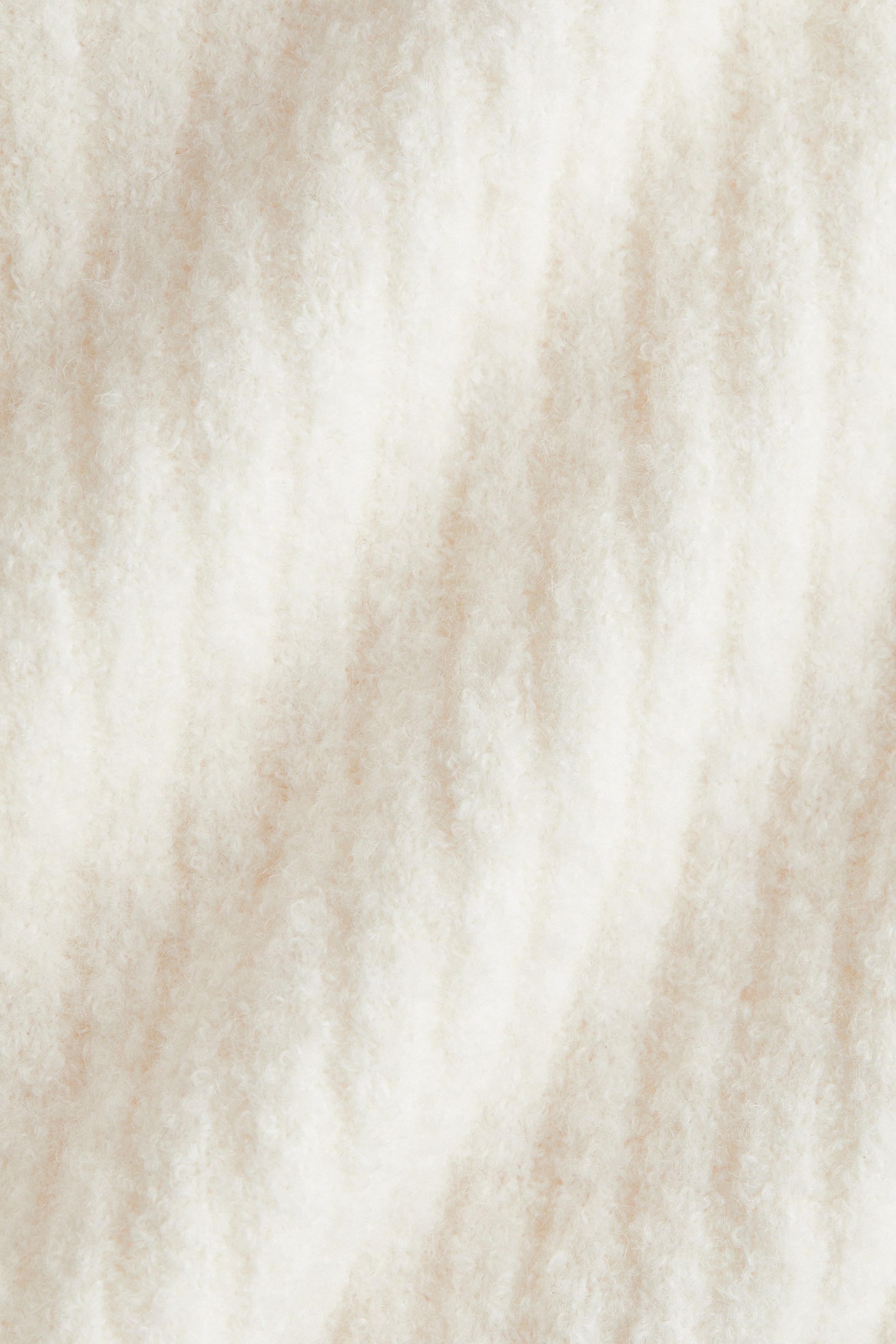 Grotere afbeelding bekijken: Ribgebreide trui van wolmix - Roomwit - DAMES | H&M NL 6