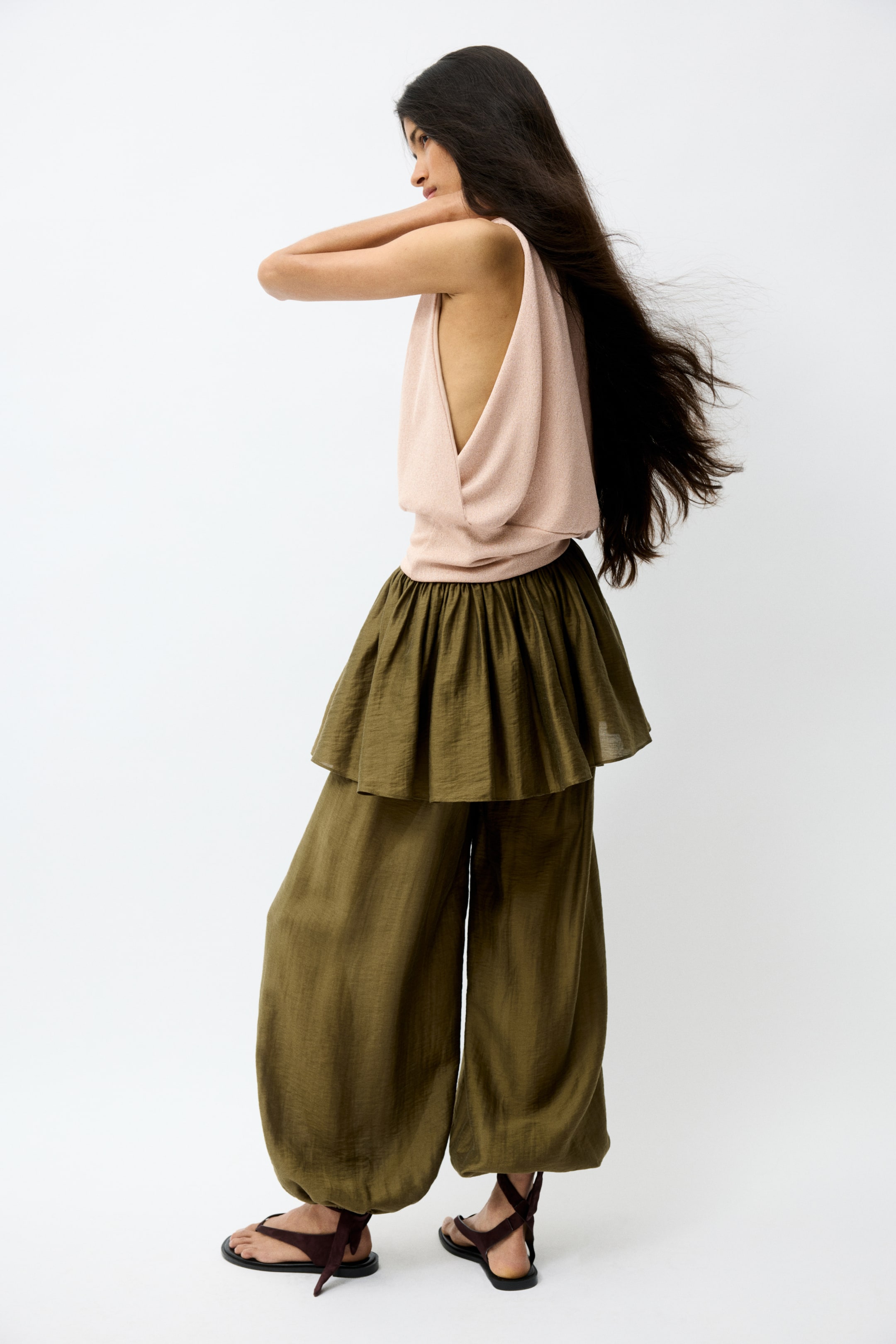 Knit Mock Turtleneck Top
