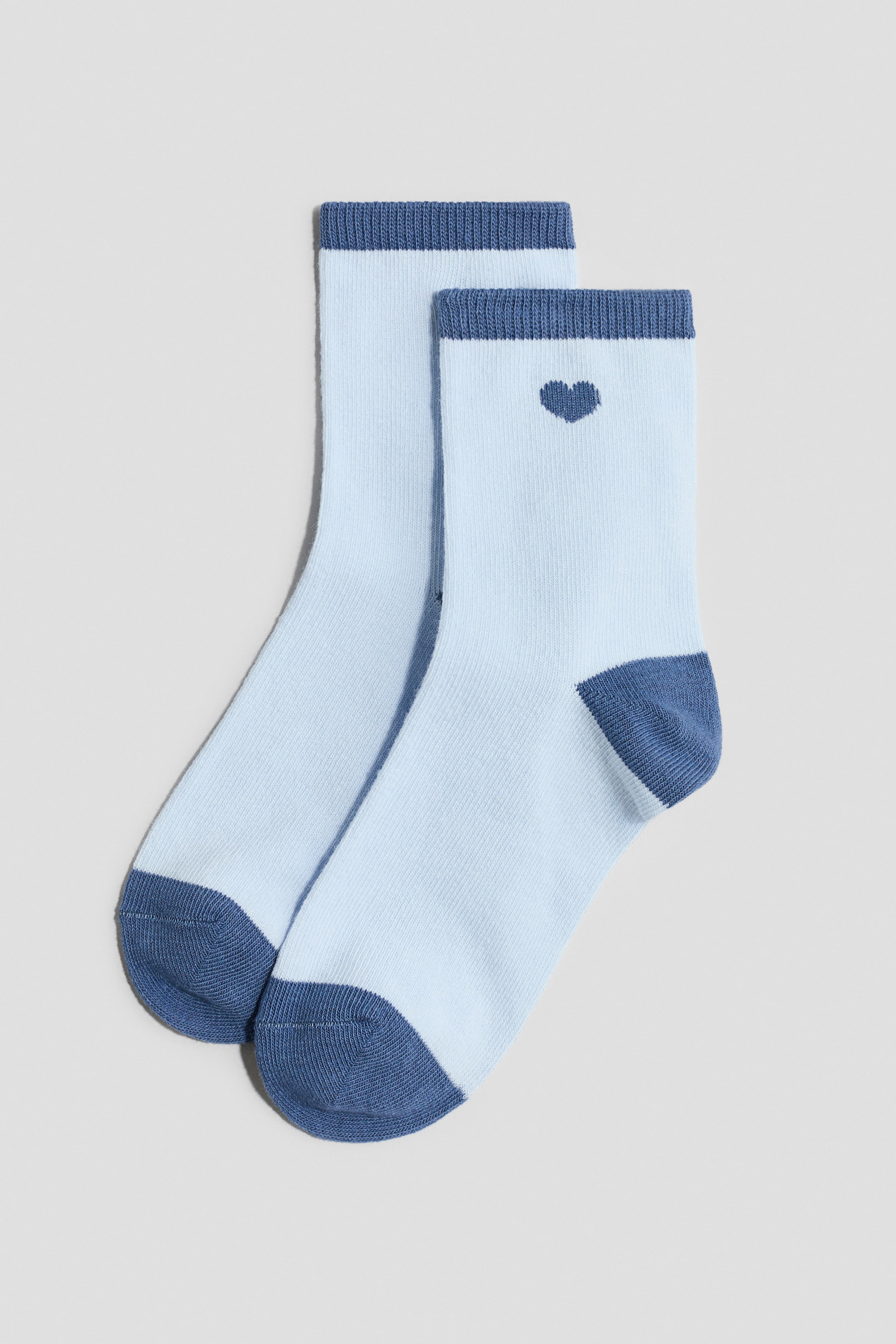 Ampliar la imagen: 10-pack de calcetines - Azul/Corazones - Kids | H&M MX 2