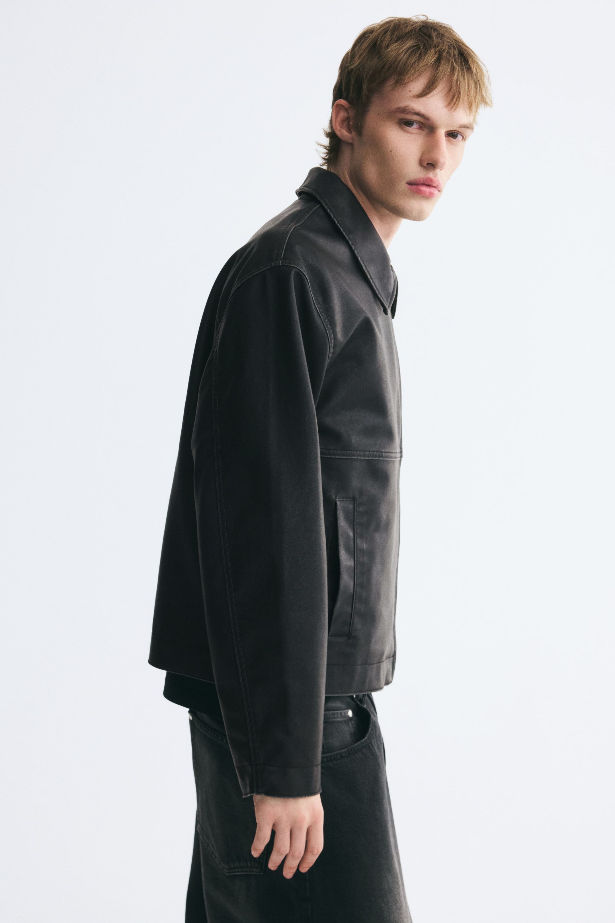 Veste avec col
