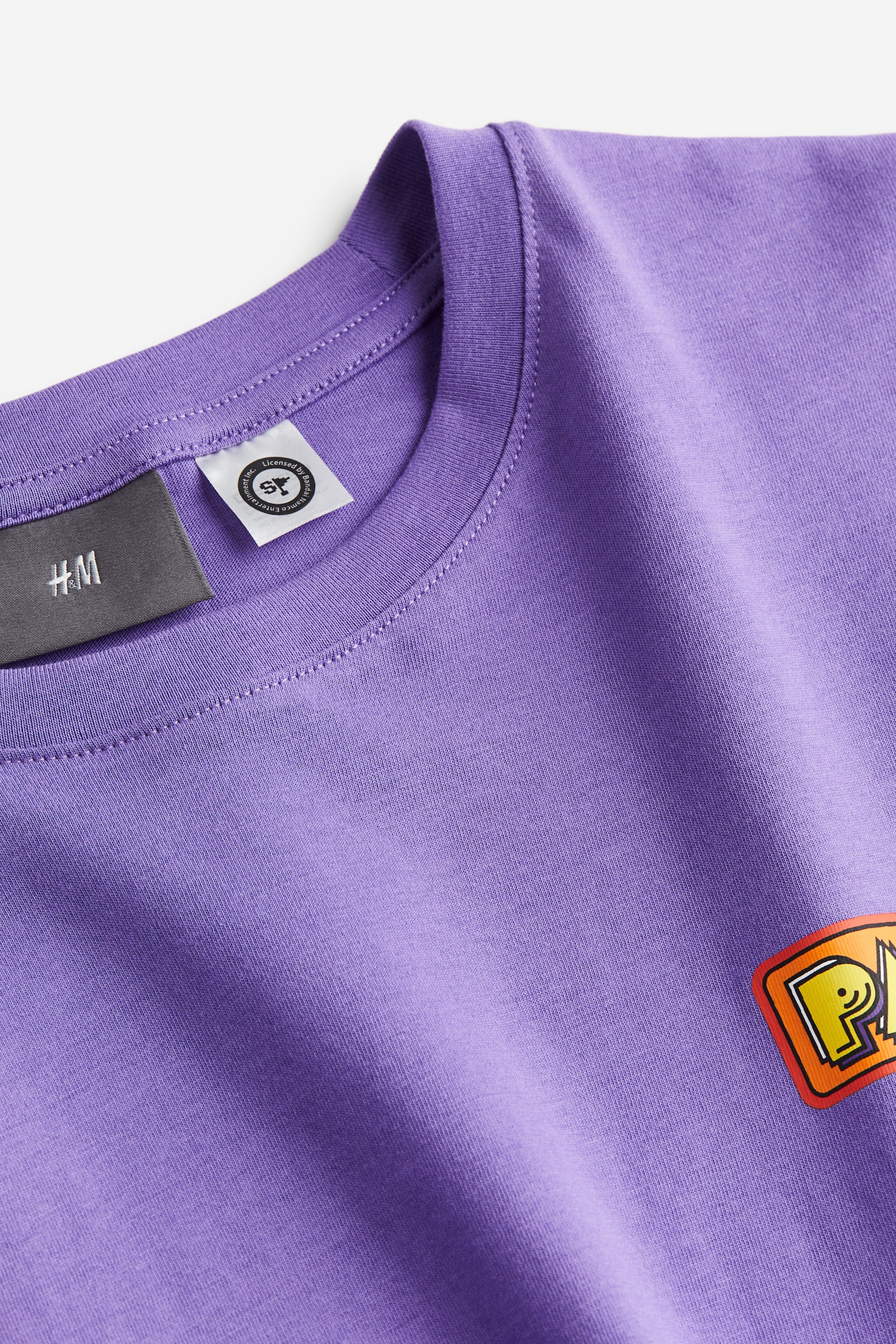 Print Jersey Pyjama Set - Purple/Pac-Man - 3