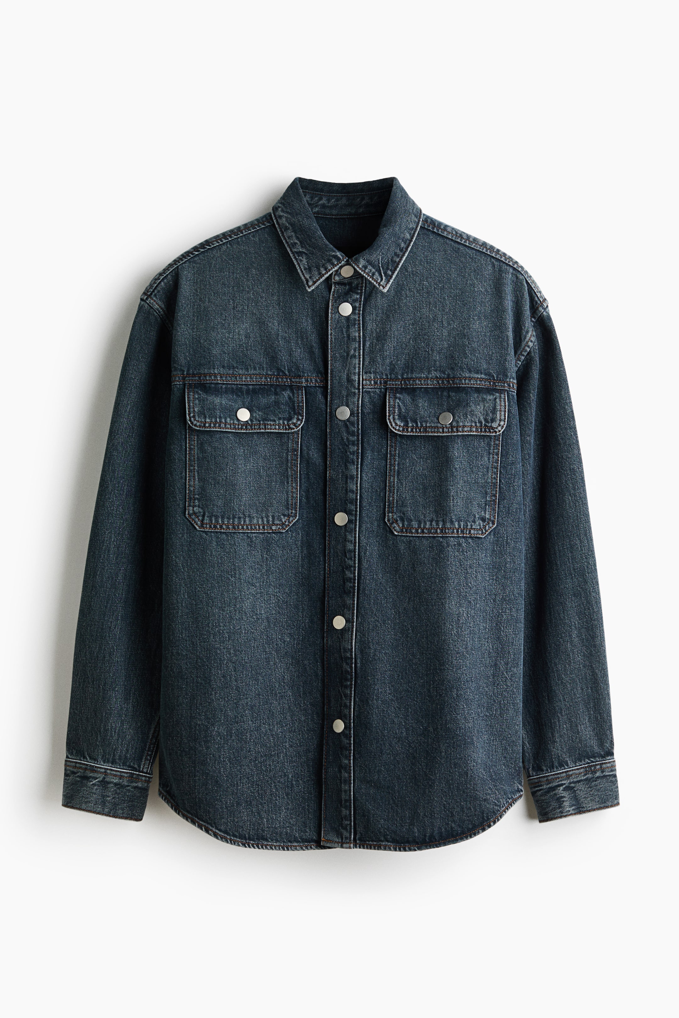 Cotton Denim Overshirt