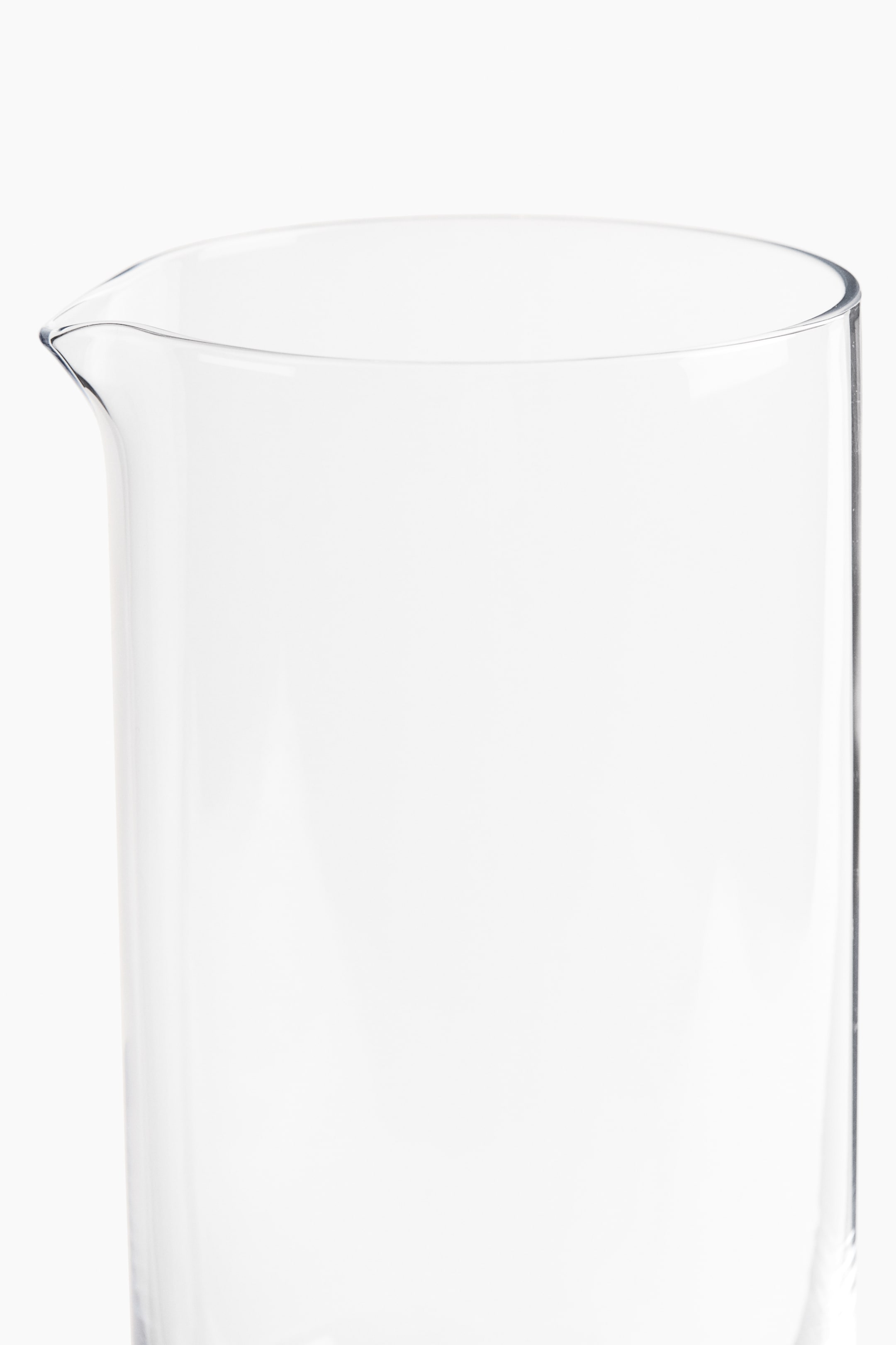 Mouth-Blown Glass Carafe