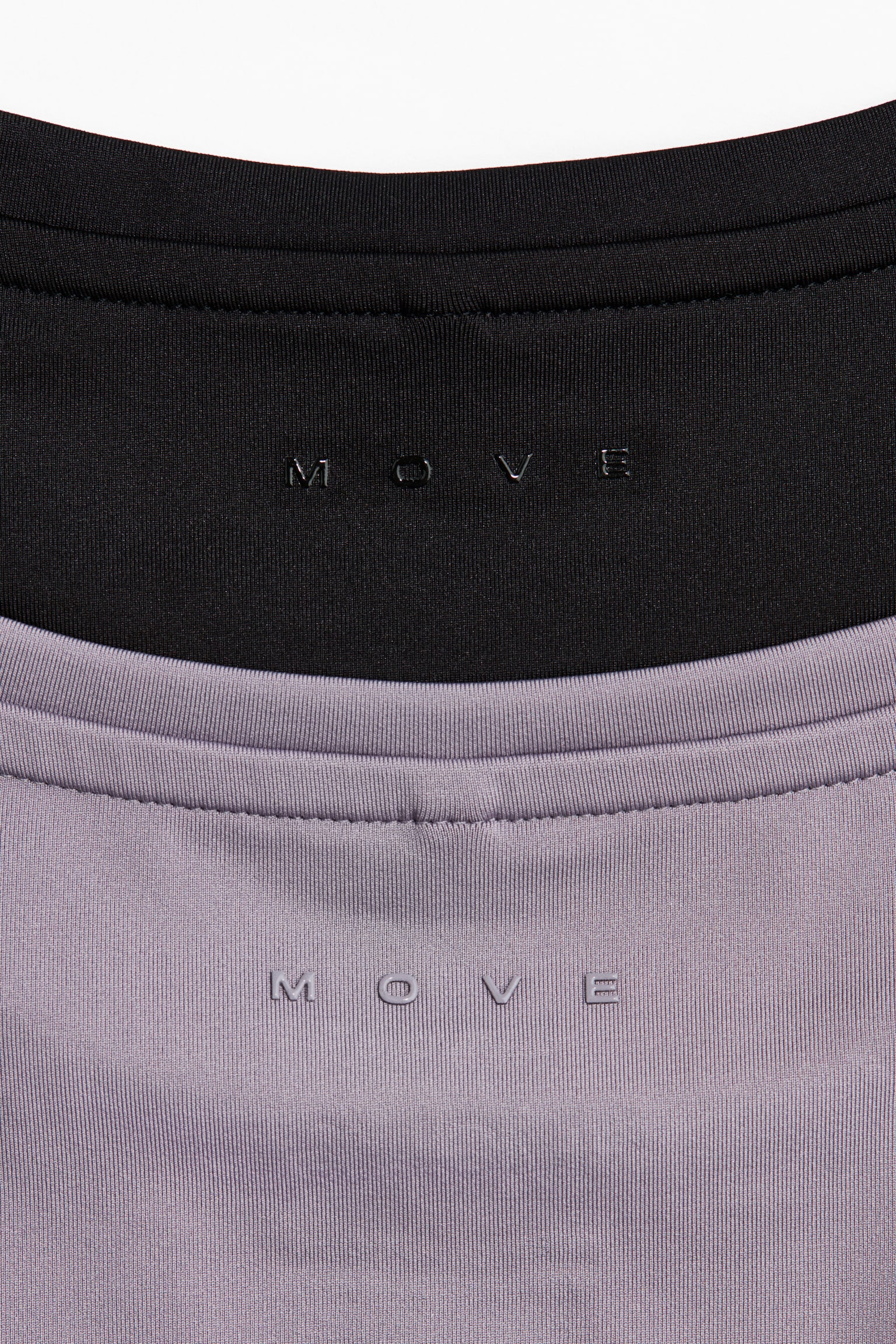2-pack sports tops with DryMove™ - Black/Light purple/Light blue/Navy blue/Black/White/Dusty green/Black - 2