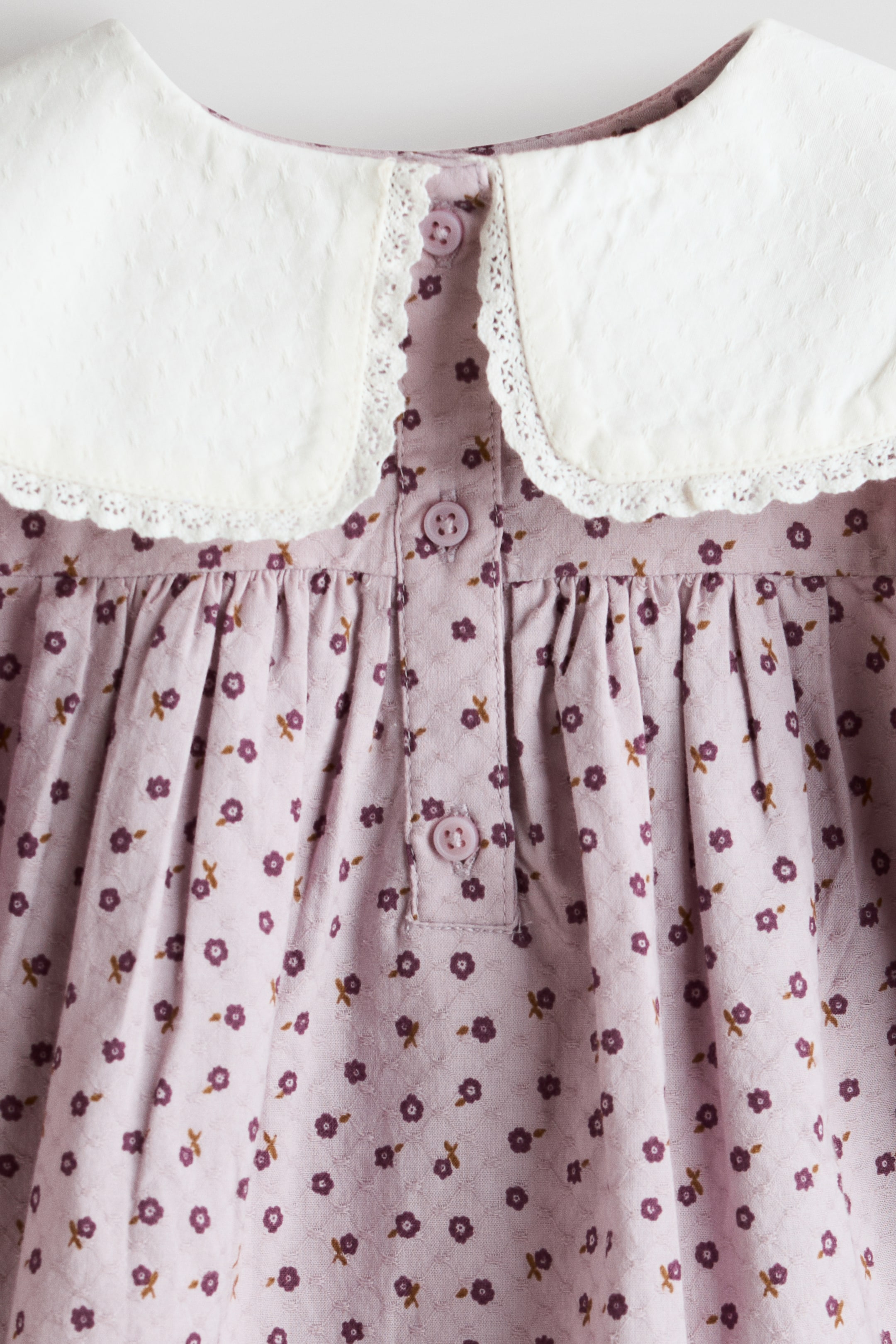 Детские платья H&M Cotton Dress with Collar — фото 2