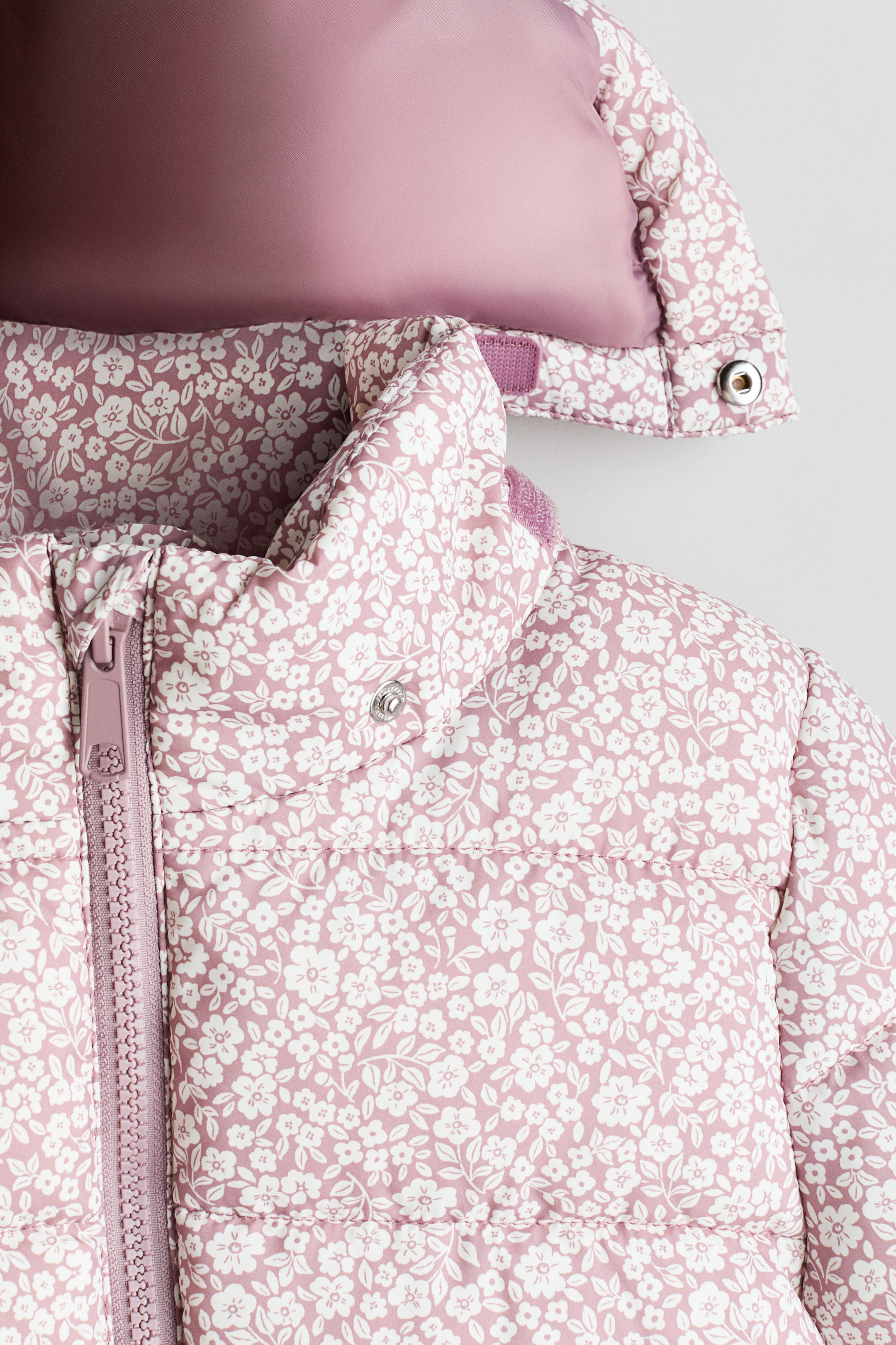 Manteau court matelassé imperméable
