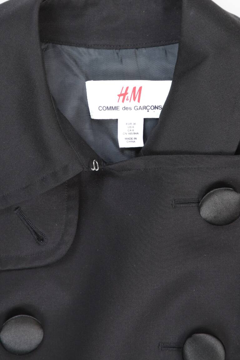 COMME des GARÇONS x H&M Womens Coat Size 36 EU