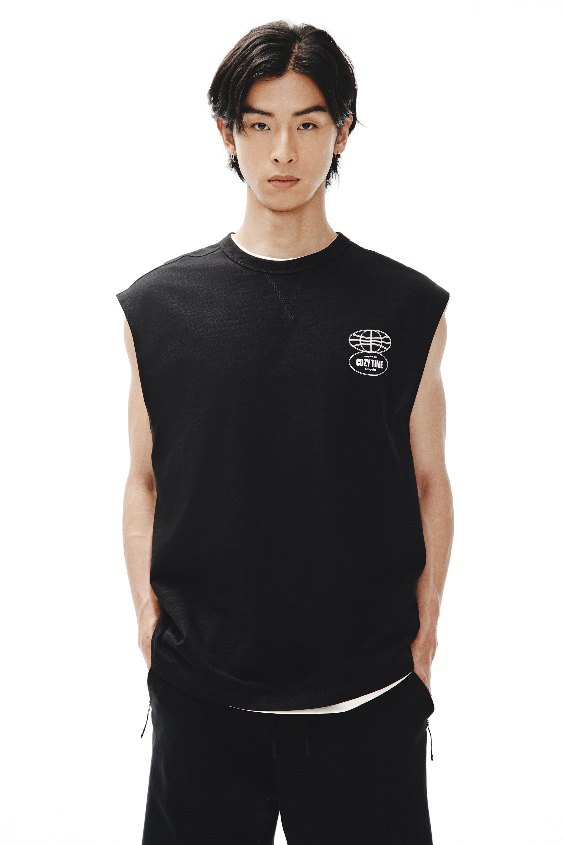 メンズ タンクトップ | ジム・スポーツノースリーブ 他 | H&M JP