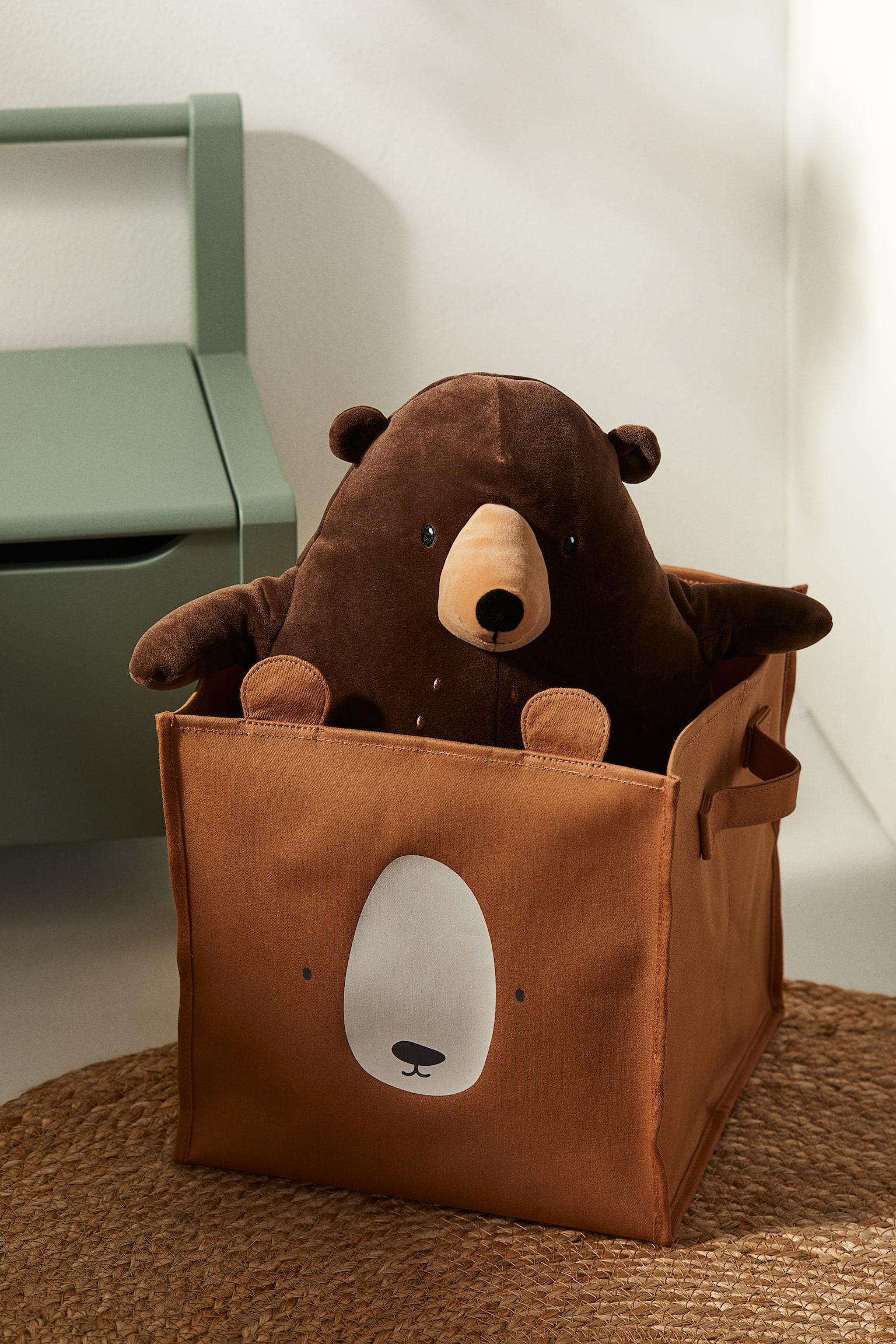 Extra-soft soft toy - Dark brown - 2