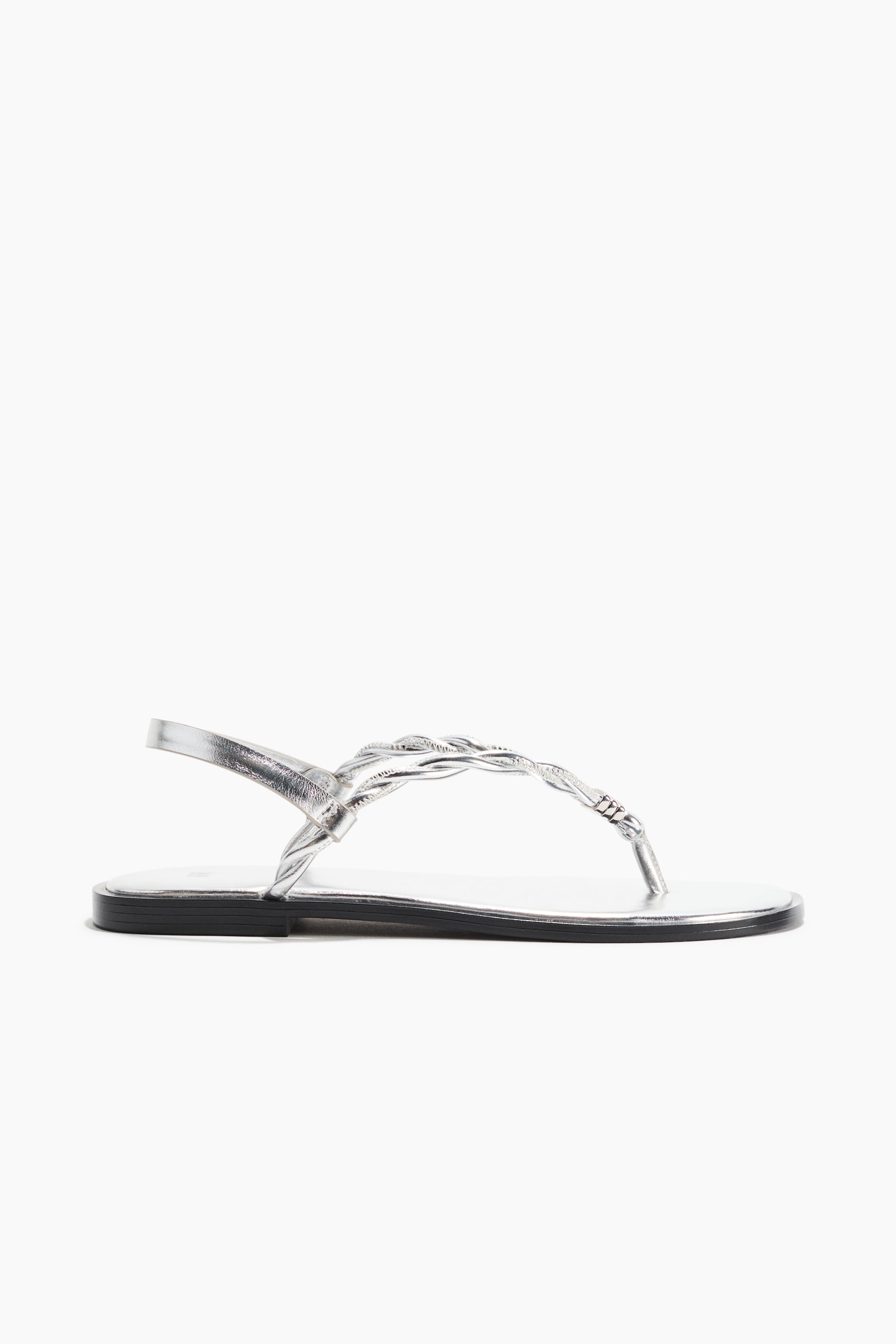 Twist-Detail Sandals