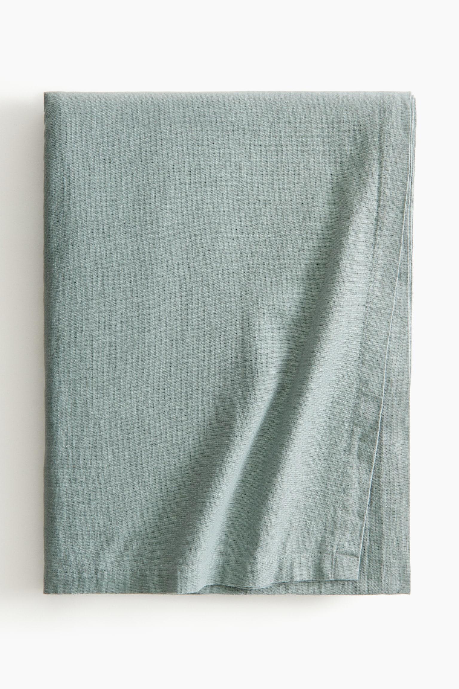 Linen-blend tablecloth - Dusty green/Light mole/Dark green/White/Beige/Dark red - 1