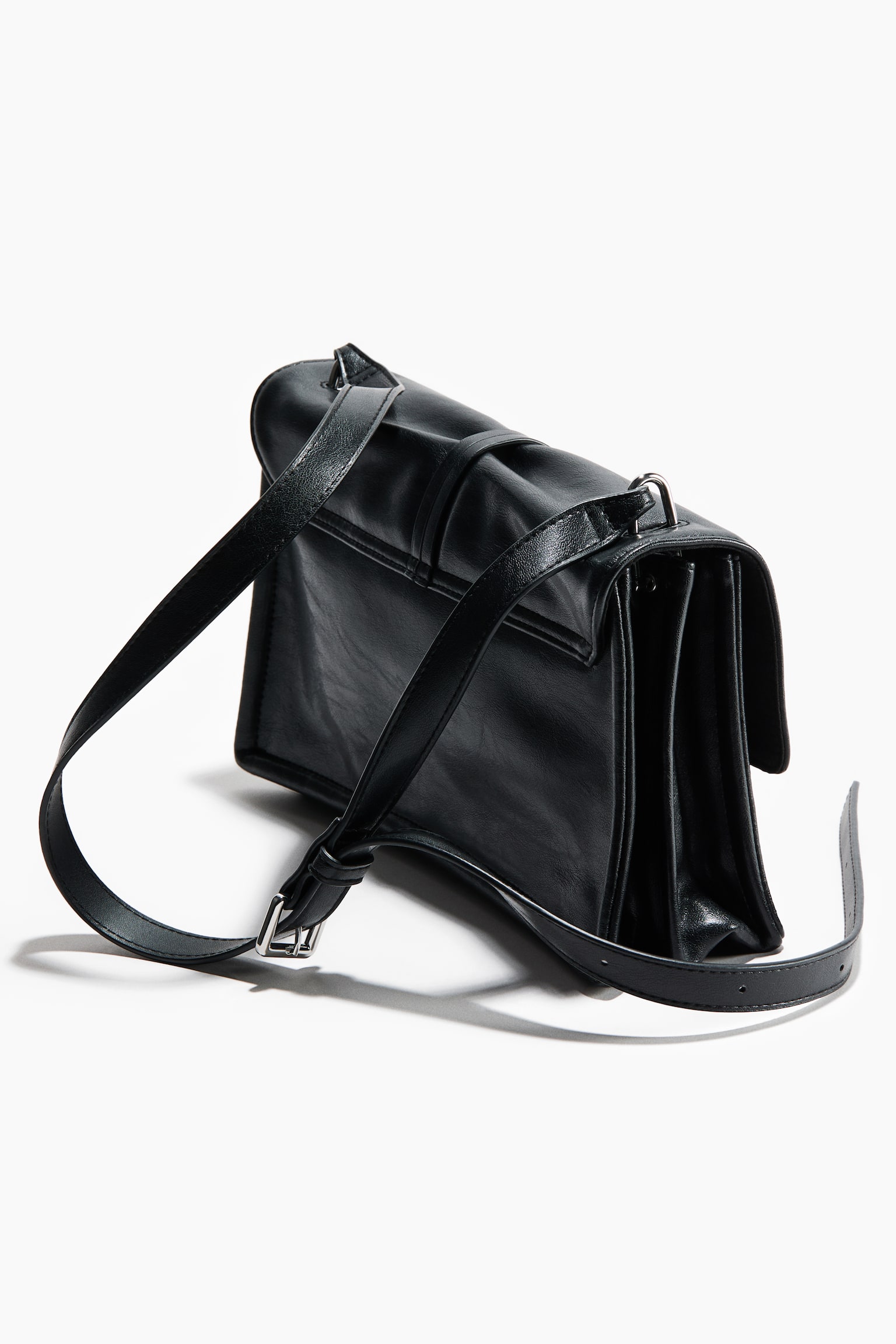 Crossbody bag - Negro/Café oscuro - 3