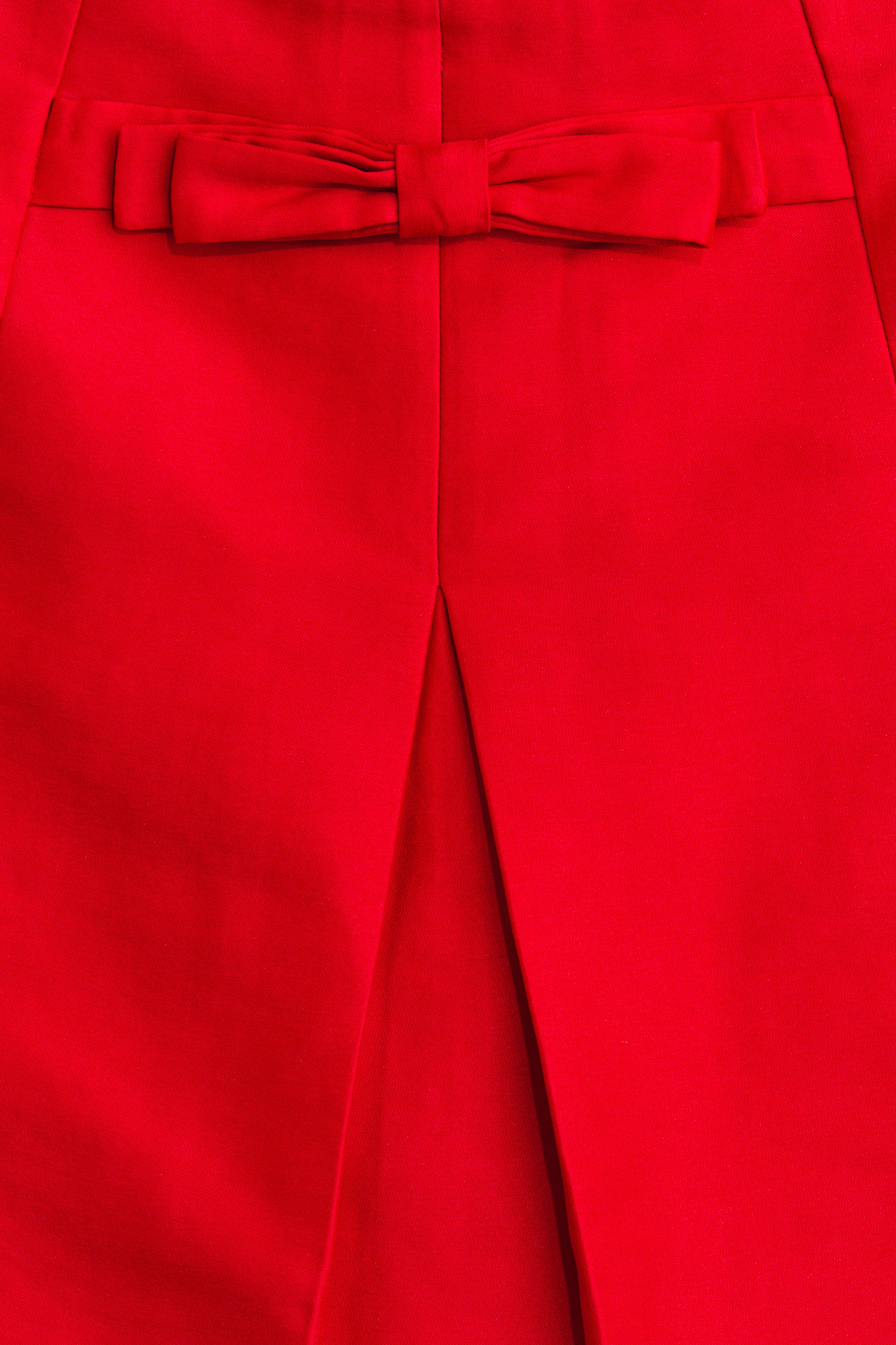 Agrandir l'image: Minijupe avec nœud devant - Rouge vif - FEMME | H&M CH 4