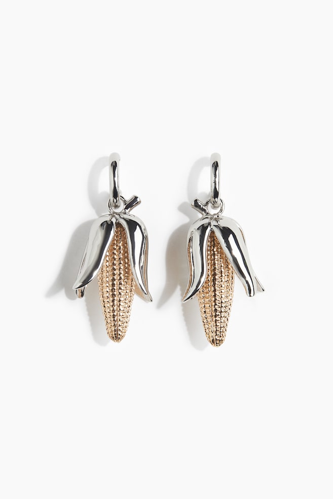 Pendant earrings - Silver-coloured/Gold-coloured - 1