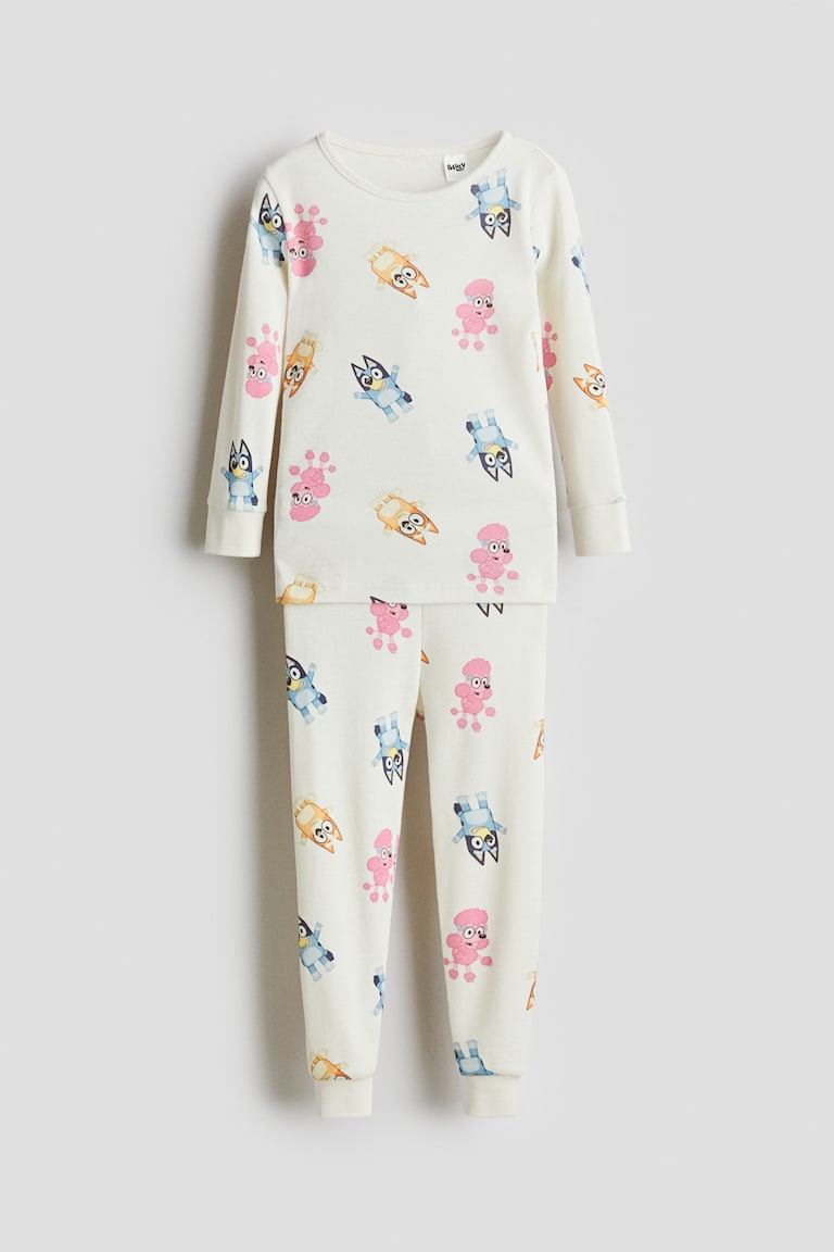 Snug Fit Cotton Jersey Pajamas